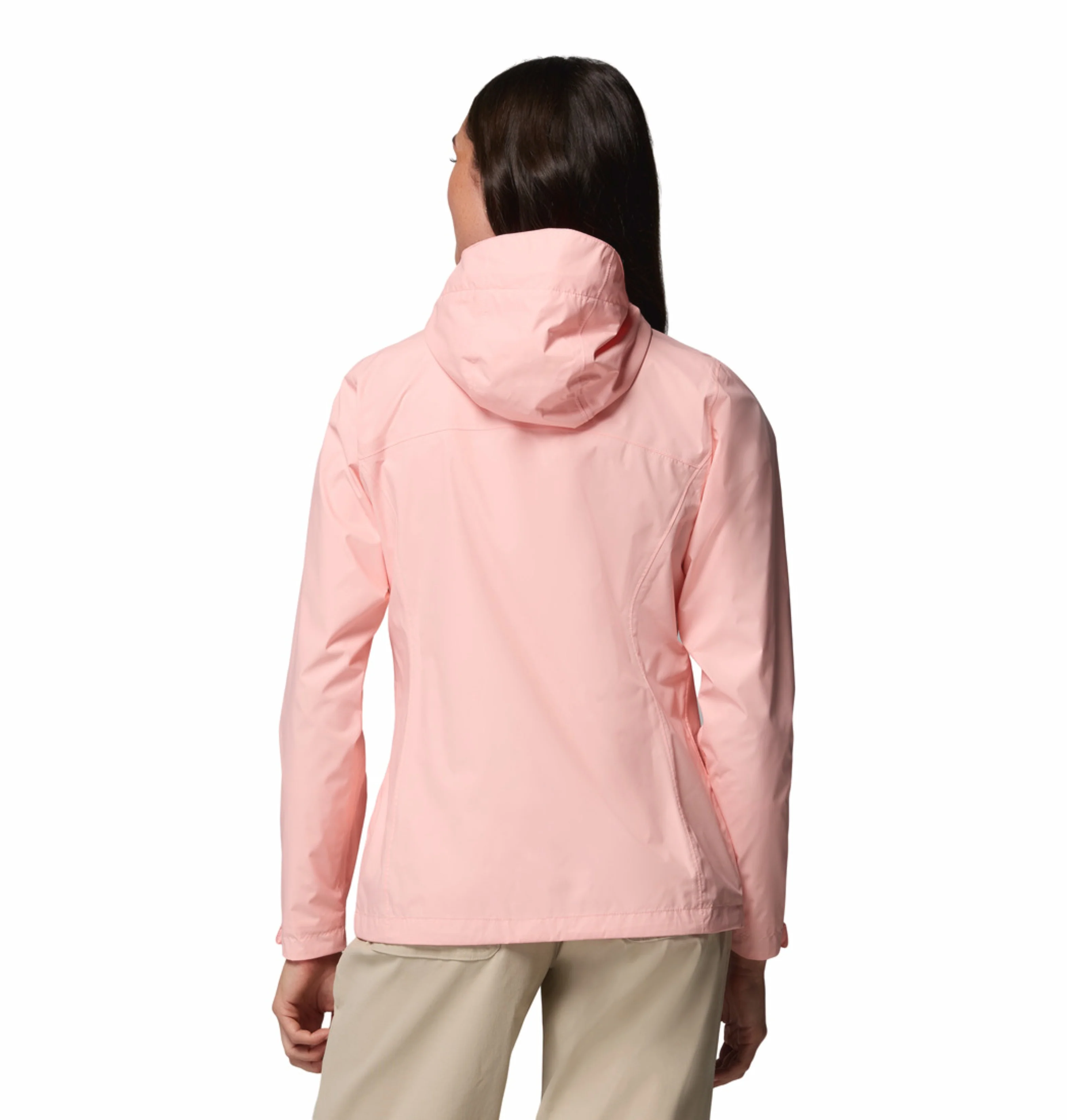 Columbia Women Pink Omni-Tech Arcadia II Rain Jacket - Image 4