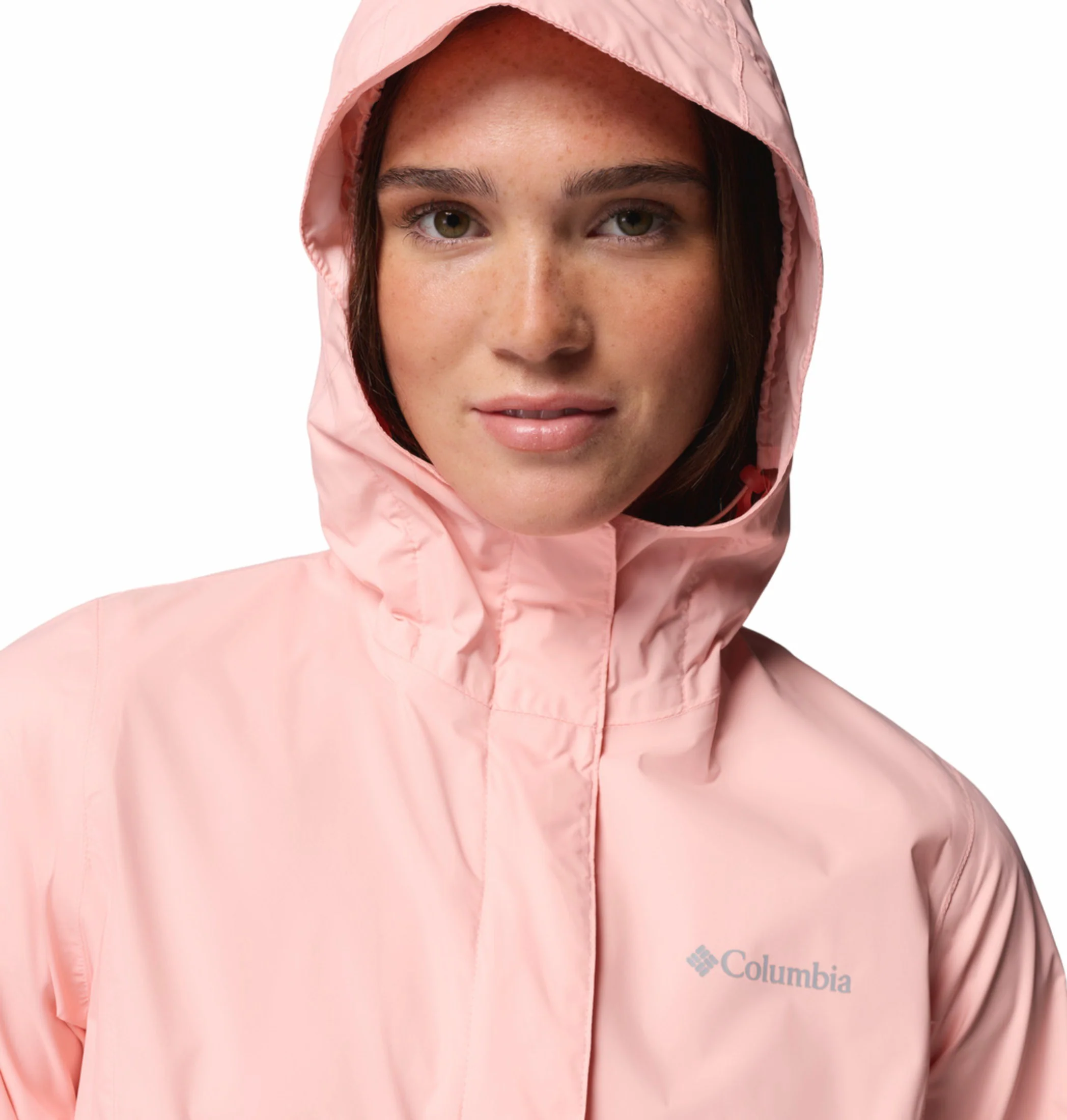 Columbia Women Pink Omni-Tech Arcadia II Rain Jacket - Image 9