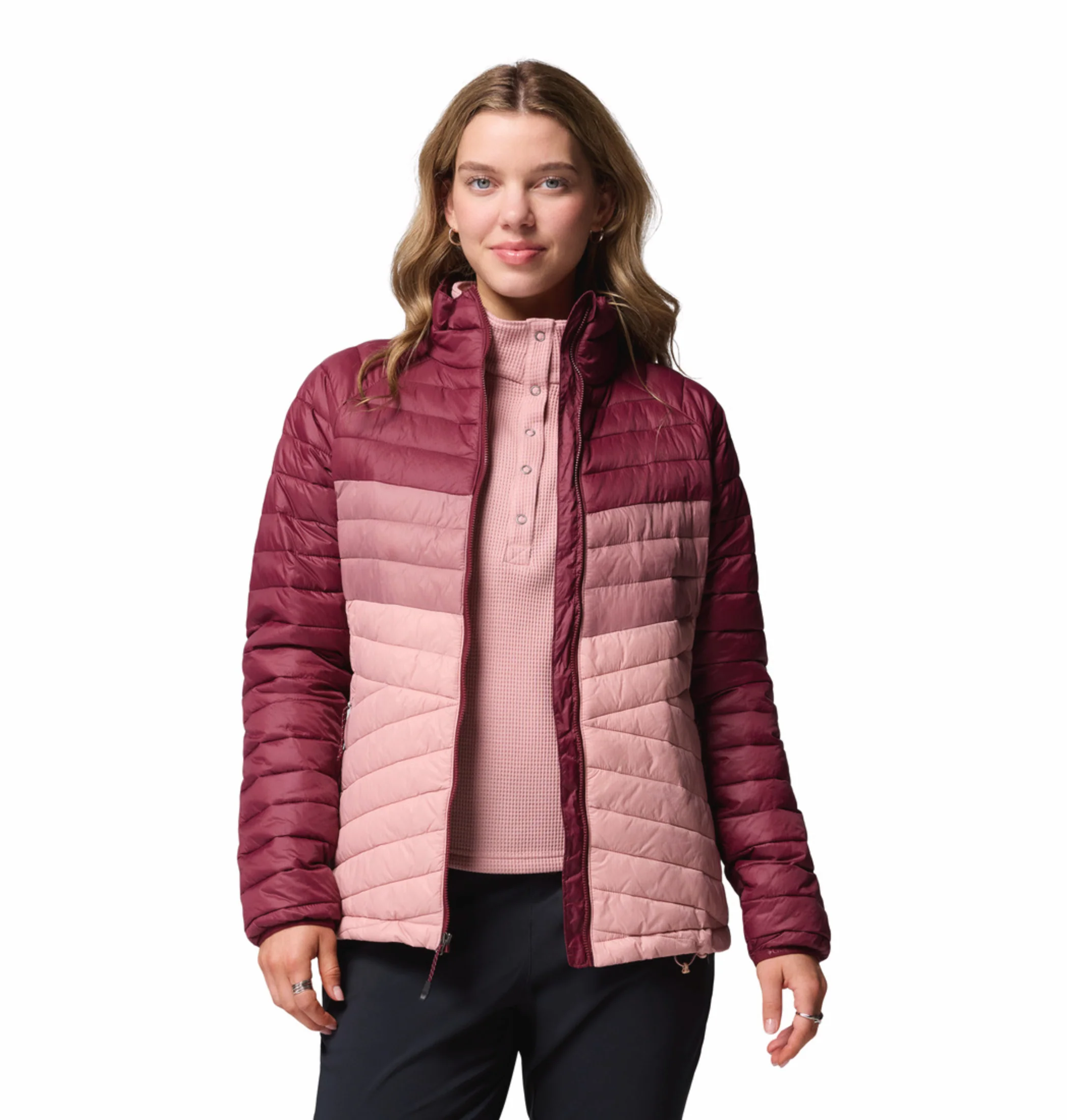 Columbia Women Pink OmniShield Powder Pass Down Jacket - Image 7