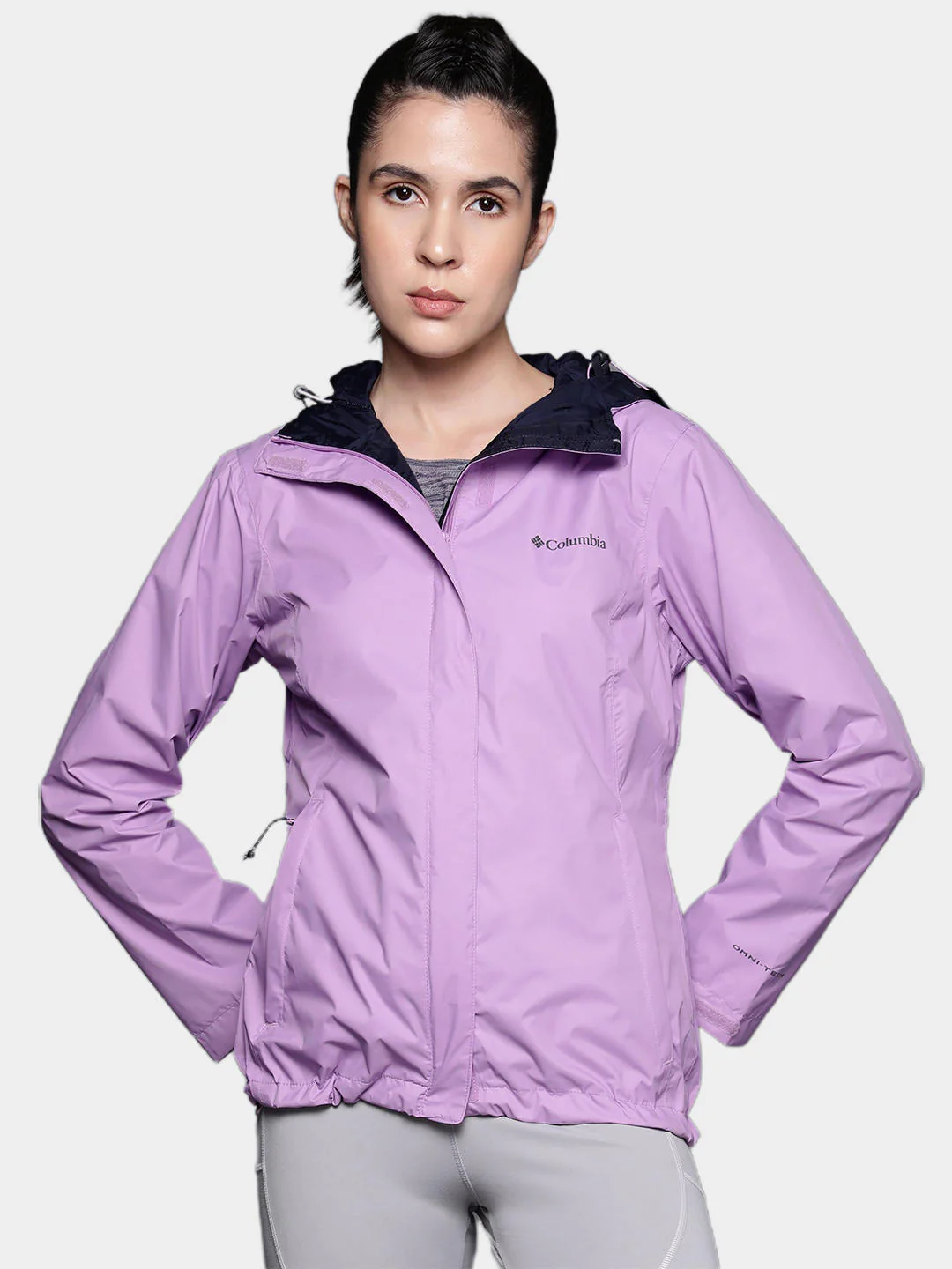 Columbia Women Purple Arcadia II Jacket Waterproof - Image 13