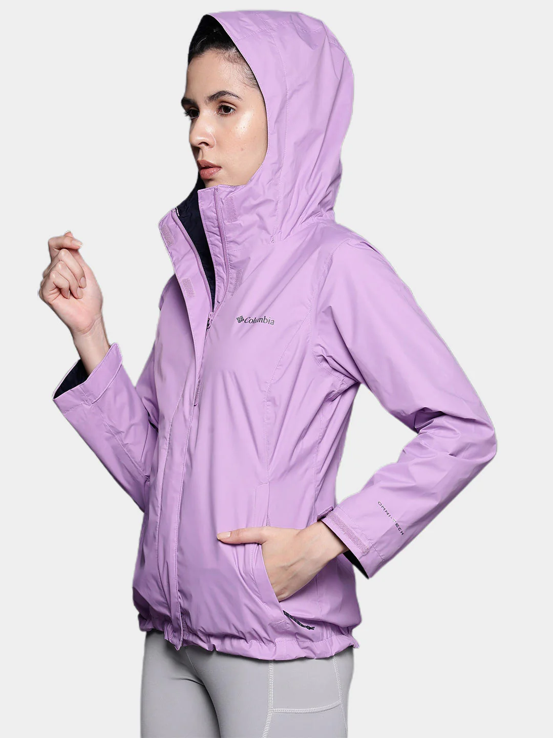 Columbia Women Purple Arcadia II Jacket Waterproof - Image 15