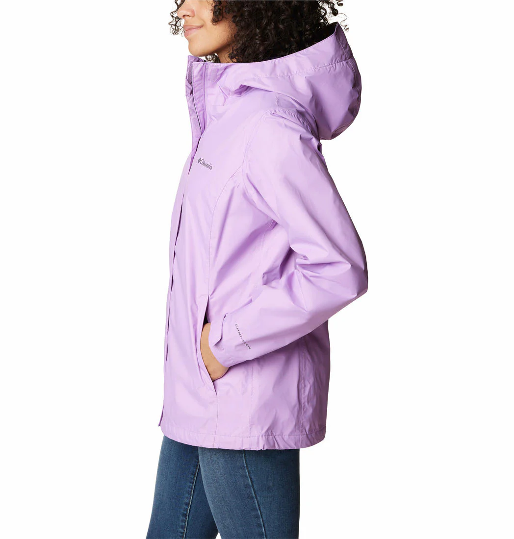 Columbia Women Purple Arcadia II Jacket Waterproof - Image 2