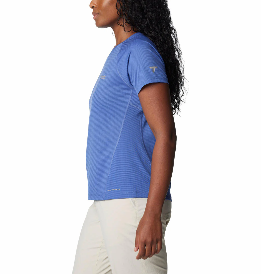Columbia Women Blue Cirque River Short Sleeve Crew - Image 5