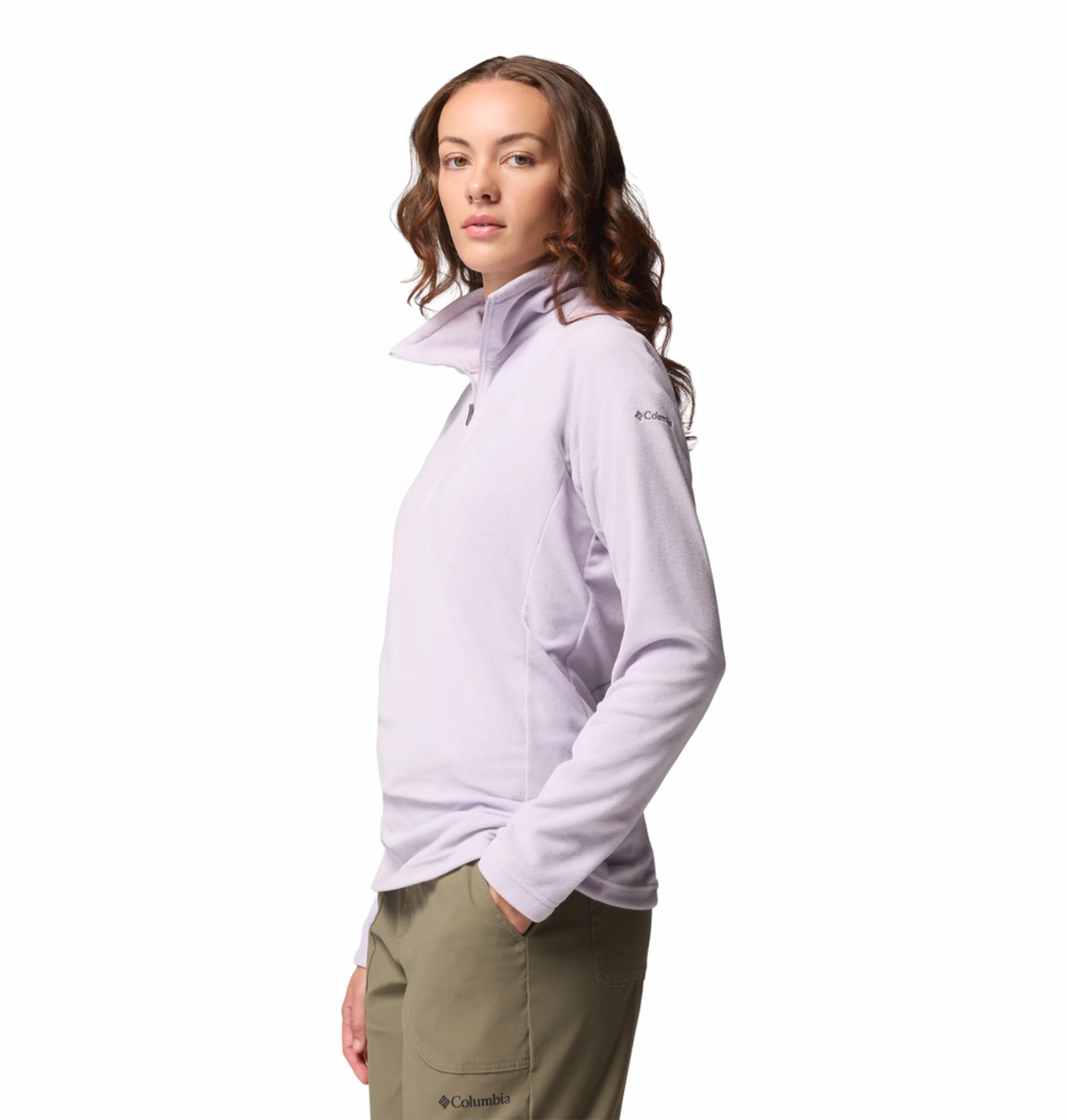 Columbia Women Purple Glacial IV Pullover - Image 5