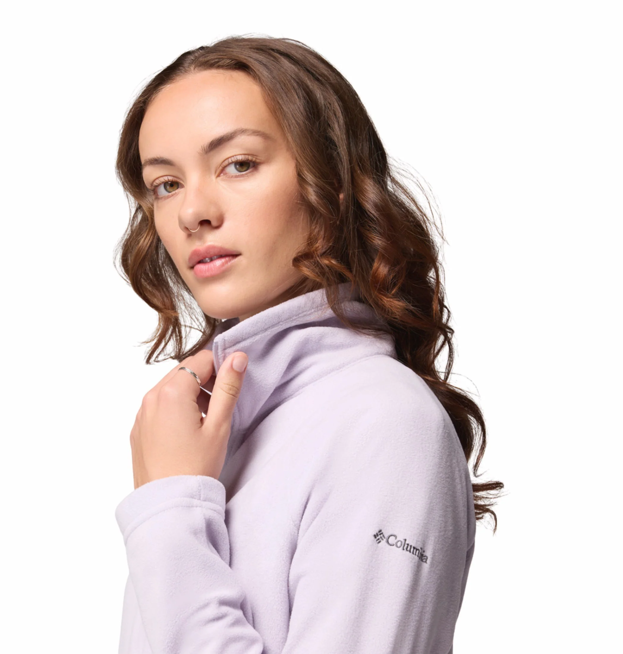 Columbia Women Purple Glacial IV Pullover - Image 7
