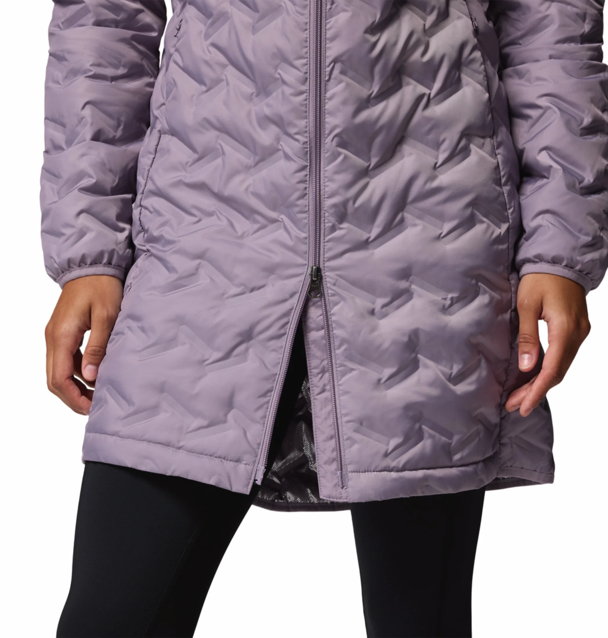 Columbia Women Purple HEAT SEAL Delta Ridge II Down Jacket - Image 10