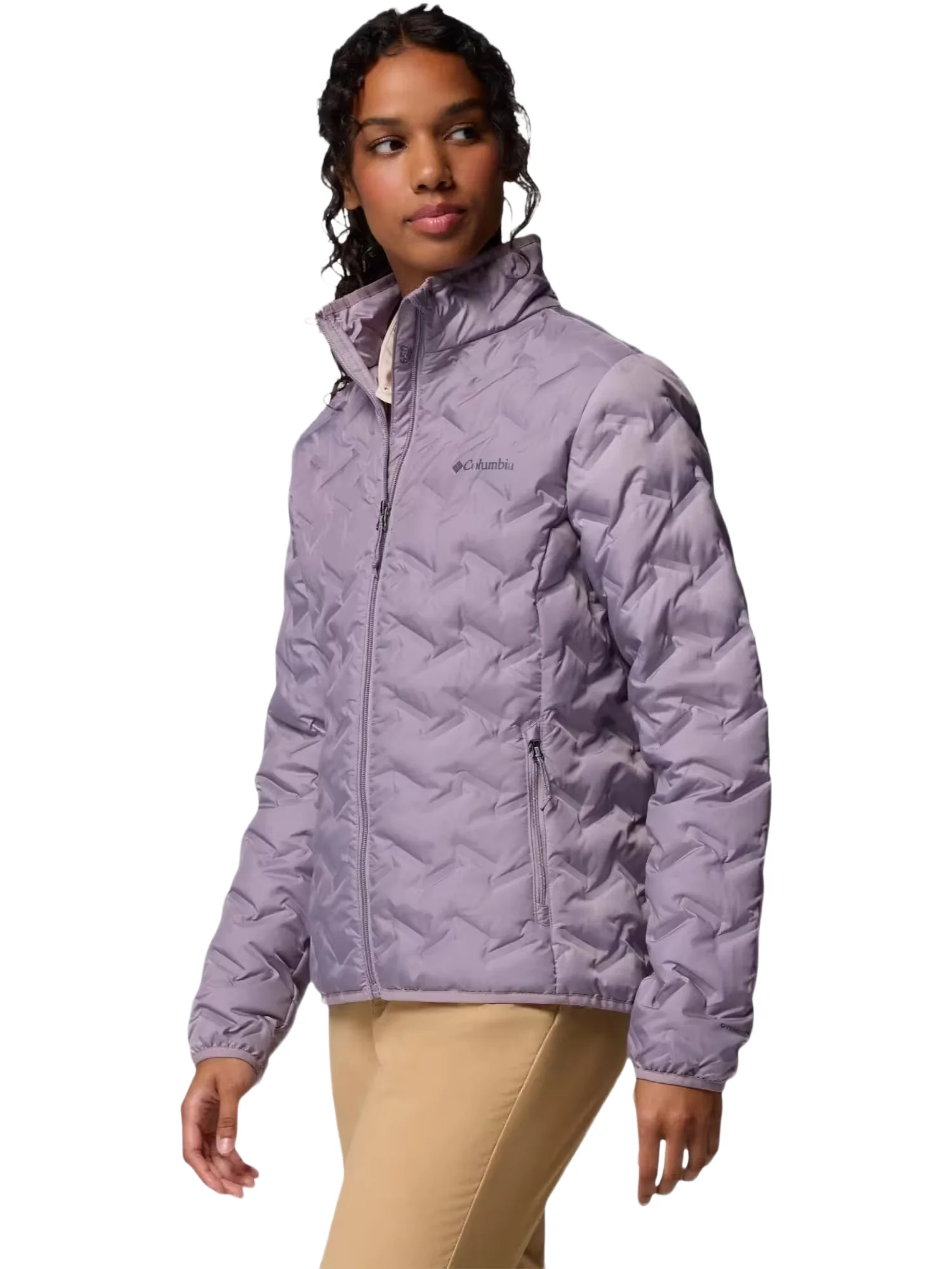 Columbia Women Purple Heat Seal Delta Ridge II Down Jacket - Image 5