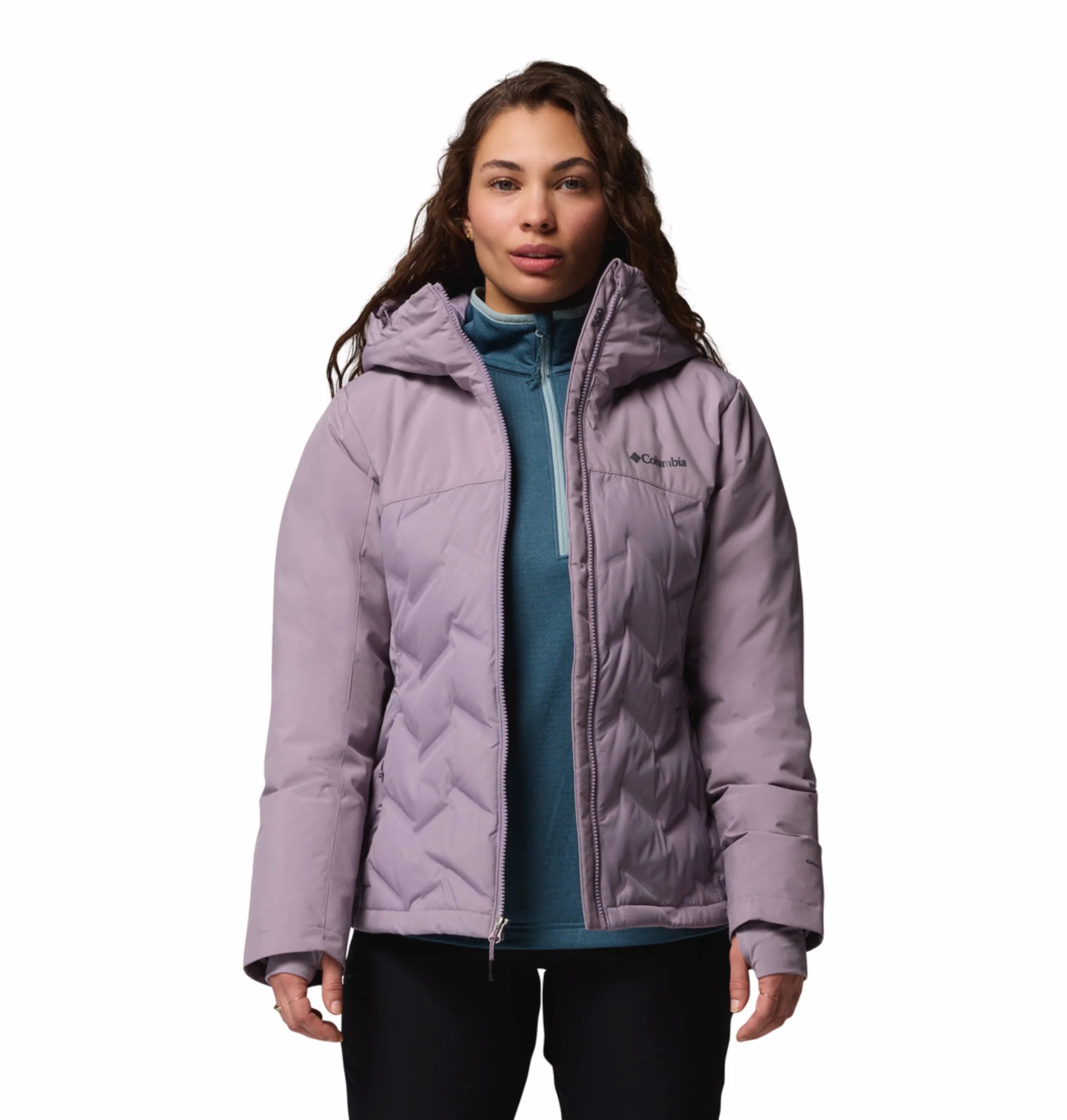 Columbia Women Purple HEAT SEAL Grand Trek III Down Jacket - Image 10