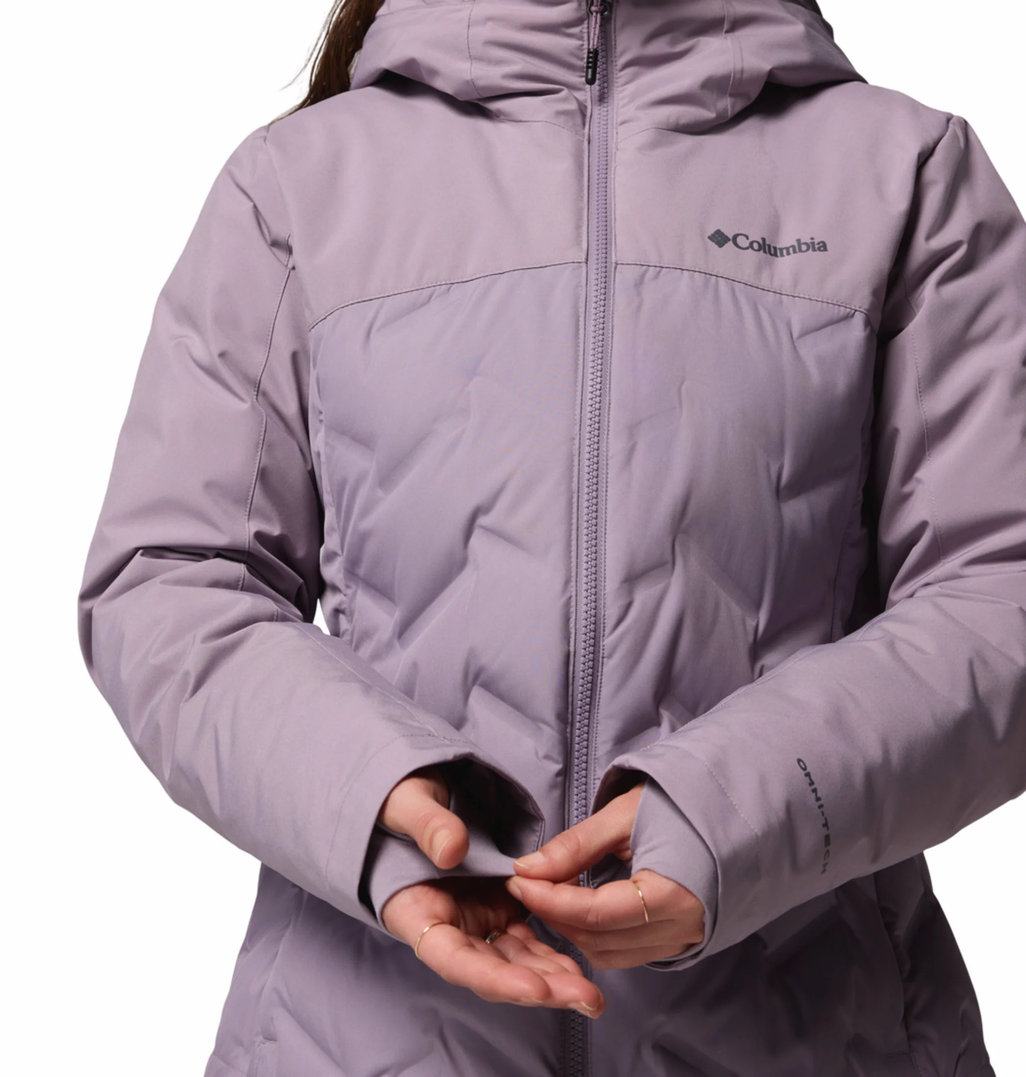 Columbia Women Purple HEAT SEAL Grand Trek III Down Jacket - Image 8