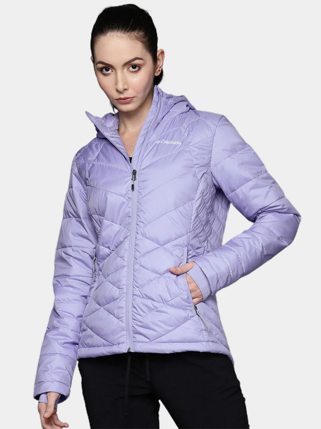 Columbia Women Purple Heavenly Hooded Jacket - Image 10