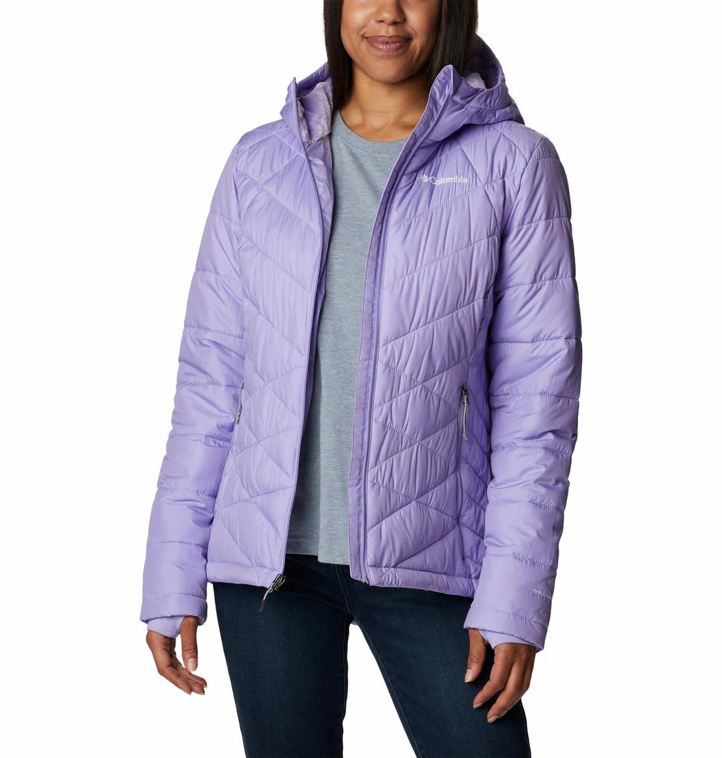 Columbia Women Purple Heavenly Hooded Jacket - Image 5