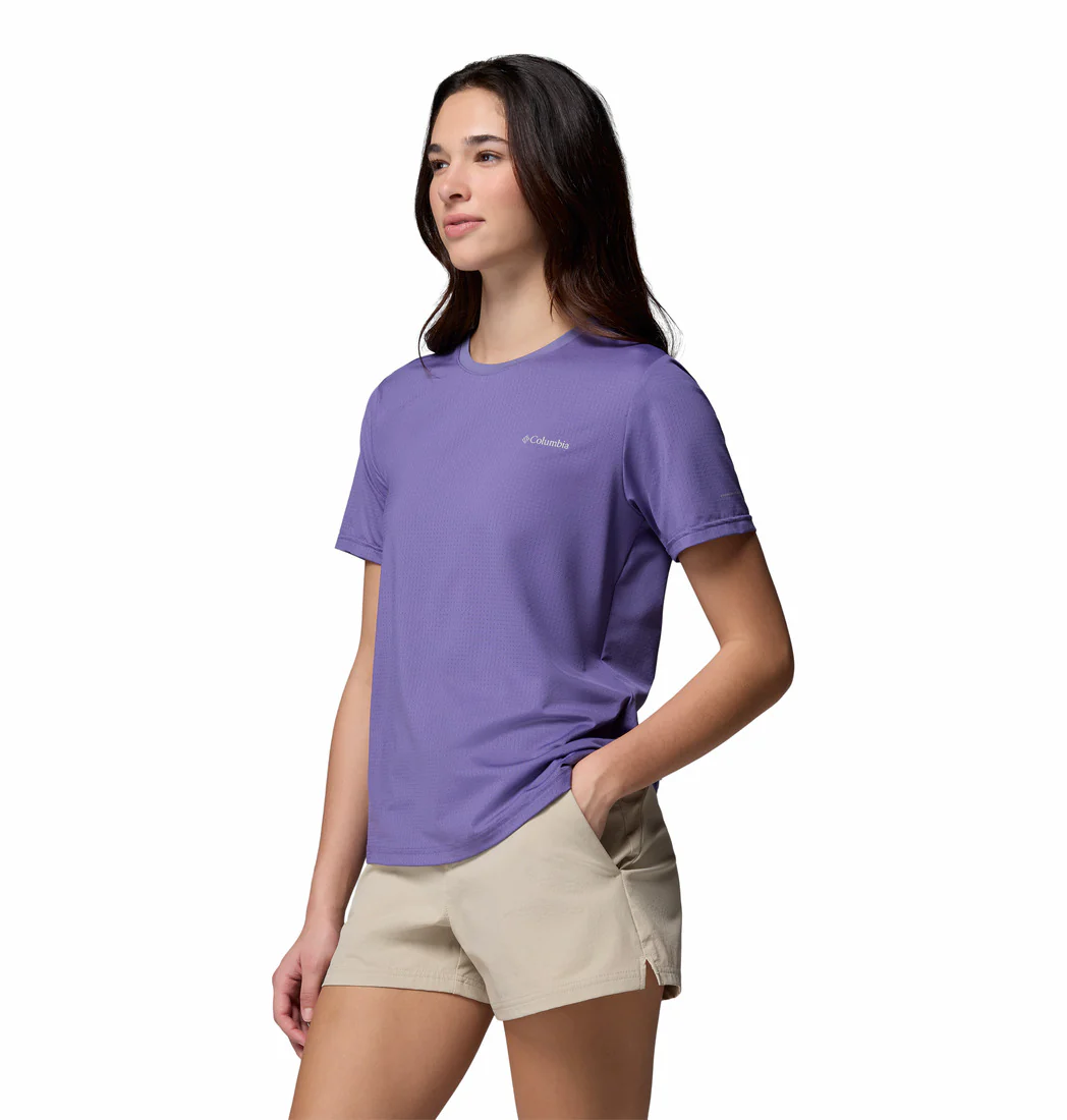Columbia Women Purple Omni-Freeze Wild Springs Tshirt - Image 5