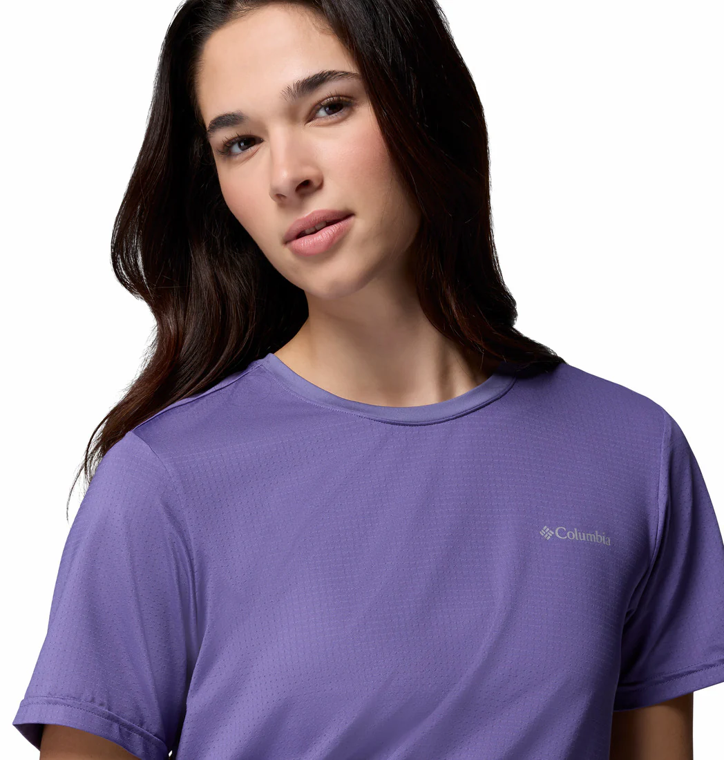 Columbia Women Purple Omni-Freeze Wild Springs Tshirt - Image 7