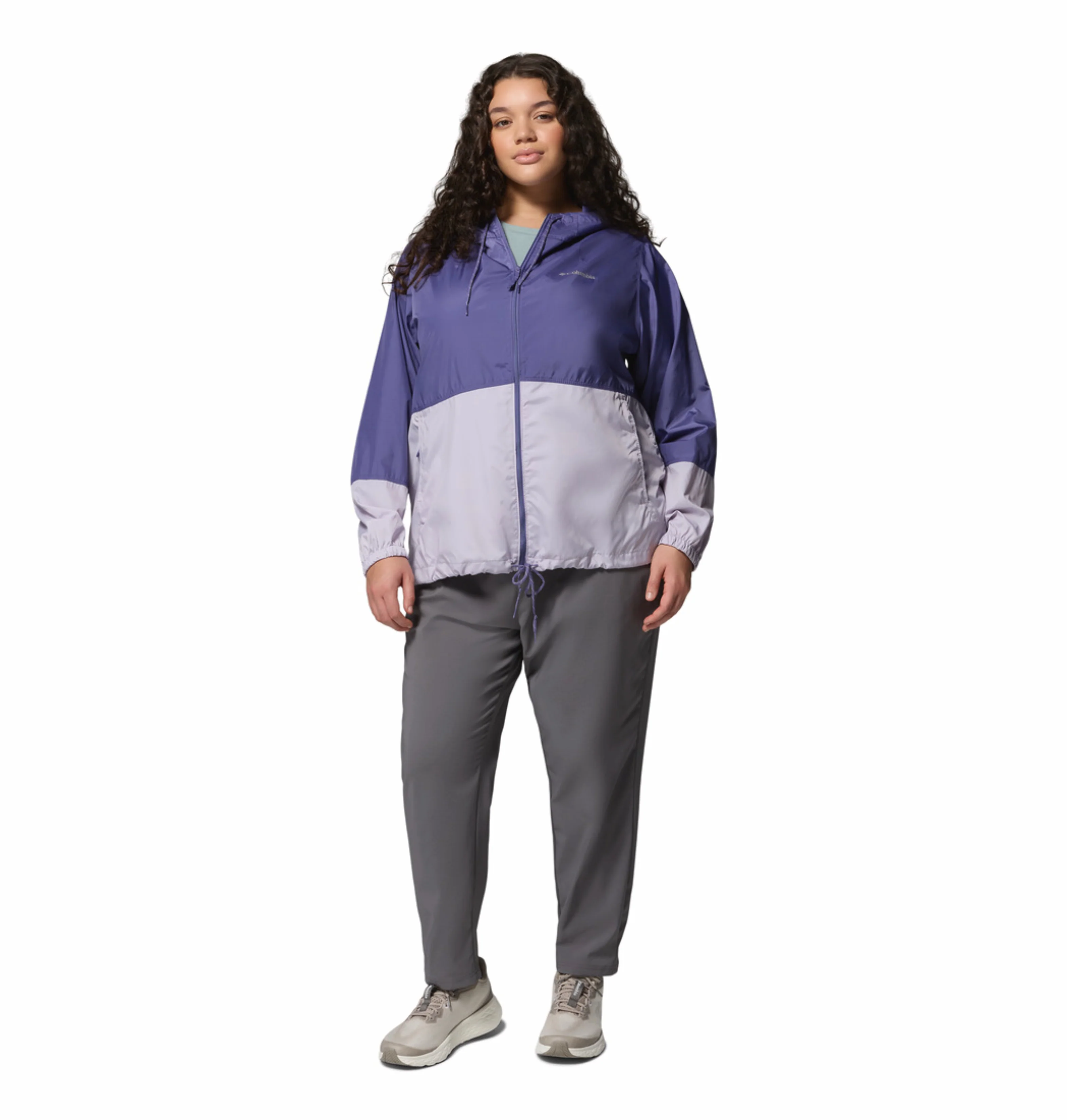 Columbia Women Purple Omni-Shade Flash Forward II Windbreaker - Image 5