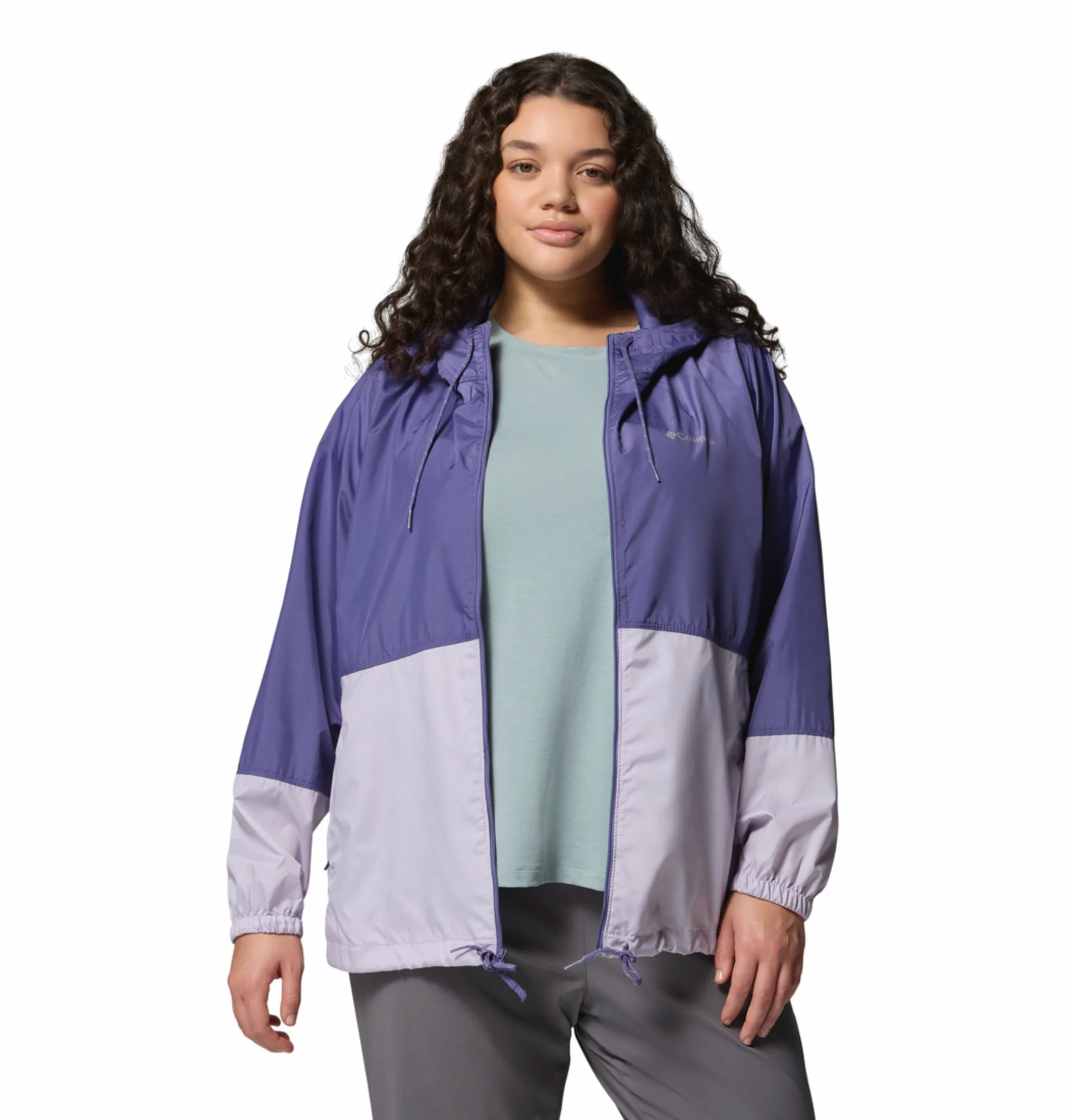 Columbia Women Purple Omni-Shade Flash Forward II Windbreaker - Image 6