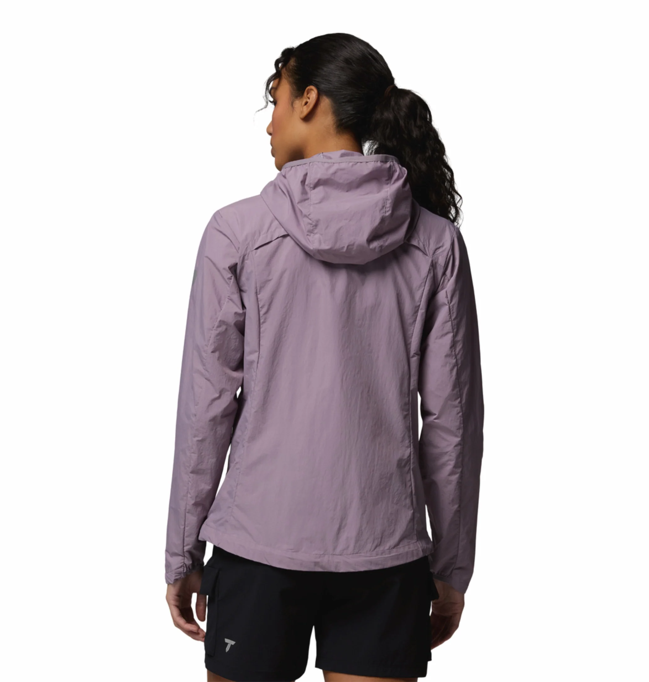 Columbia Women Purple Omni-Shade Loop Trail III Windbreaker - Image 2