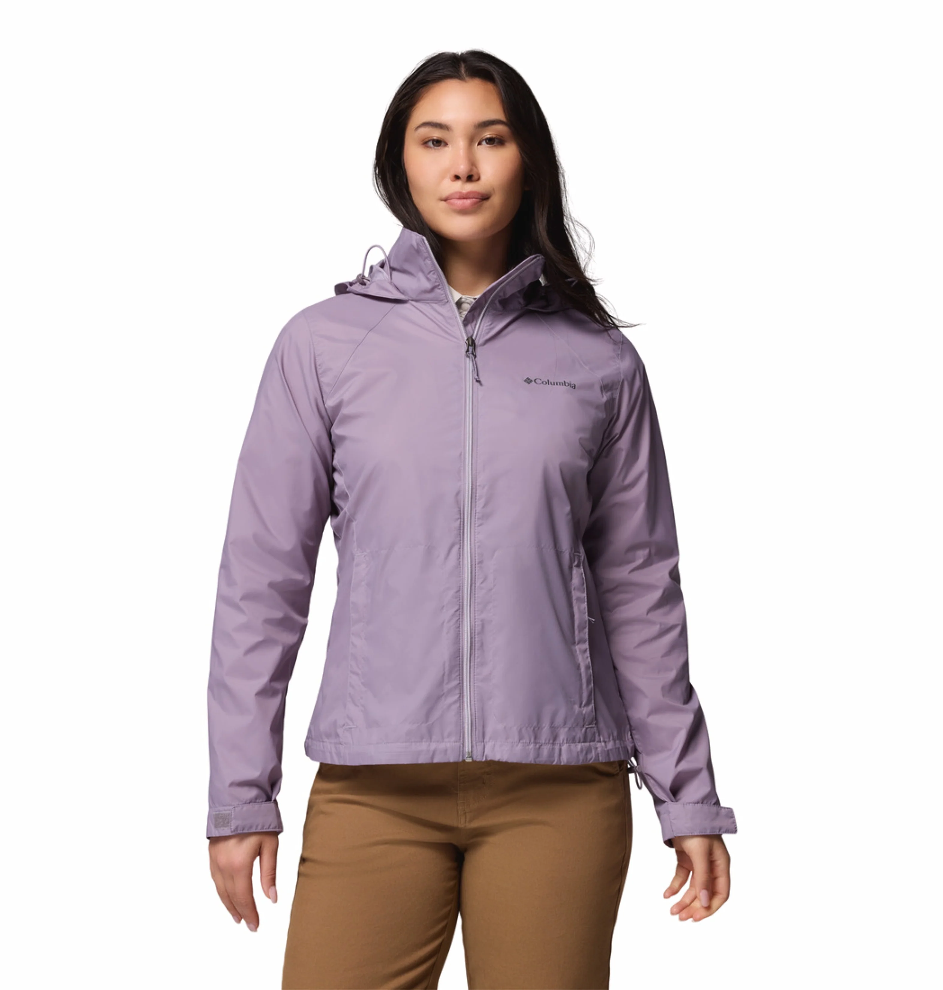 Columbia Women Purple Omni-Shield Switchback IV Rain Jacket