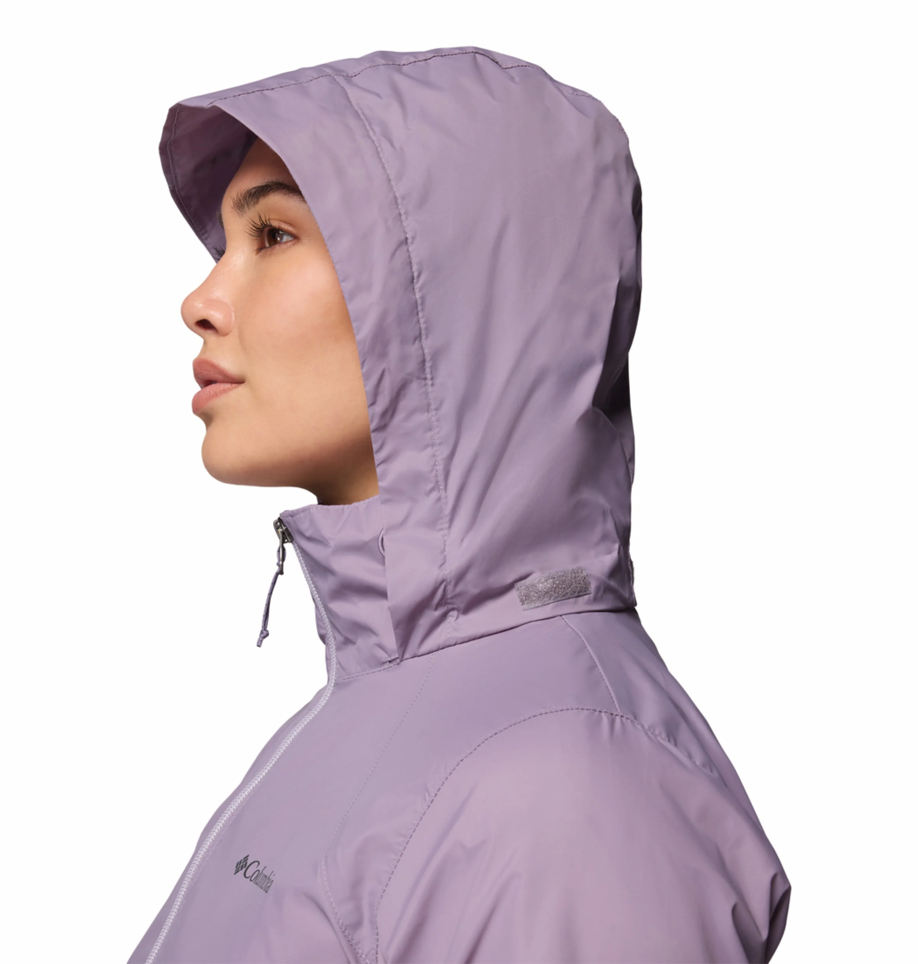 Columbia Women Purple Omni-Shield Switchback IV Rain Jacket - Image 10