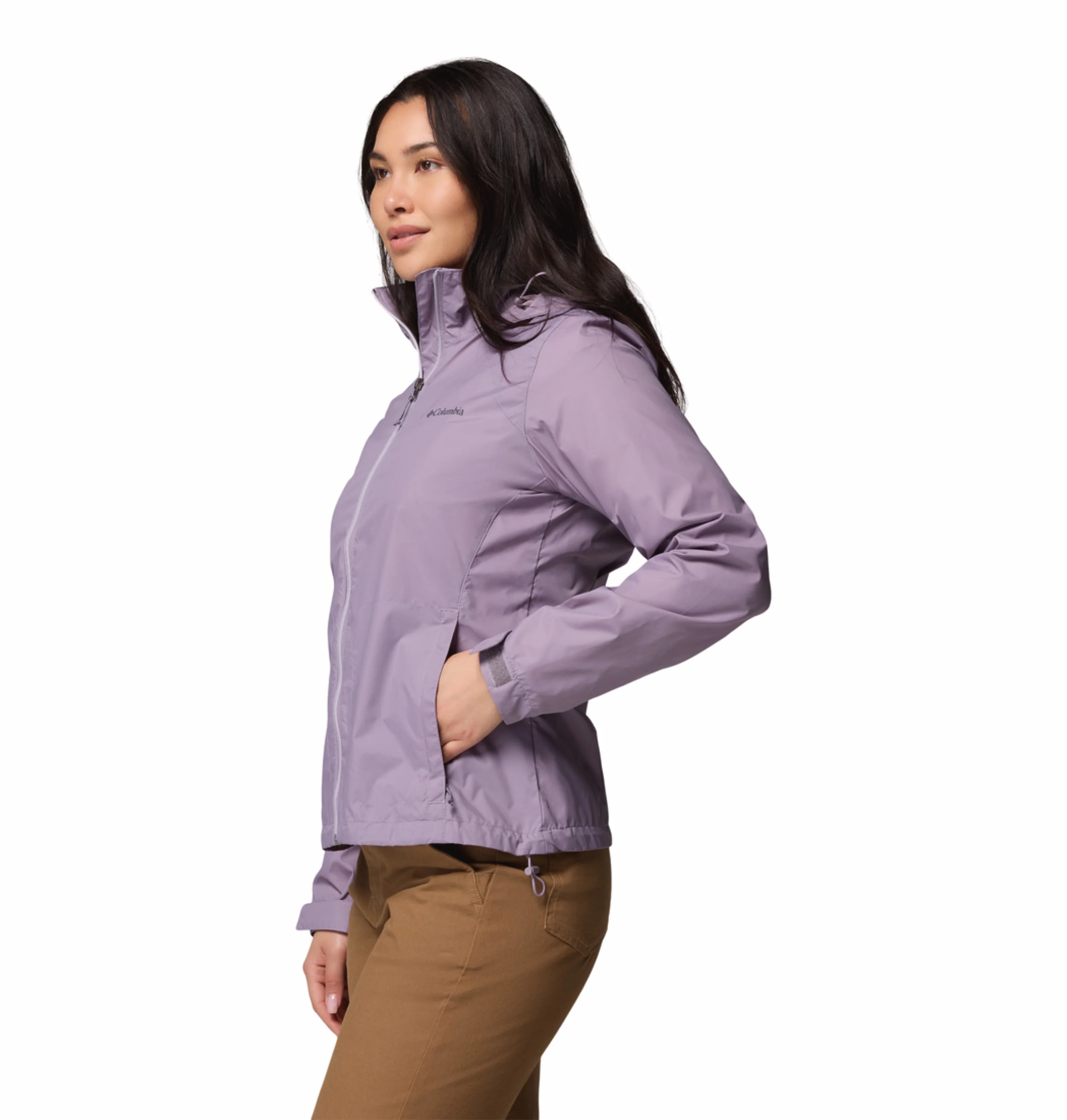 Columbia Women Purple Omni-Shield Switchback IV Rain Jacket - Image 5