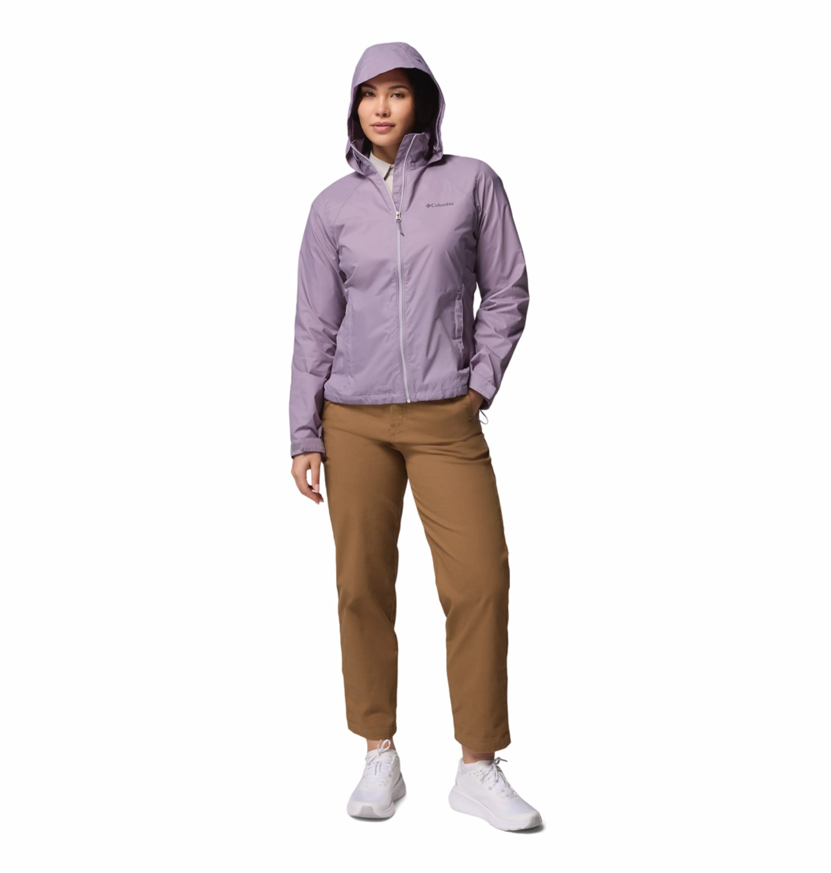 Columbia Women Purple Omni-Shield Switchback IV Rain Jacket - Image 6