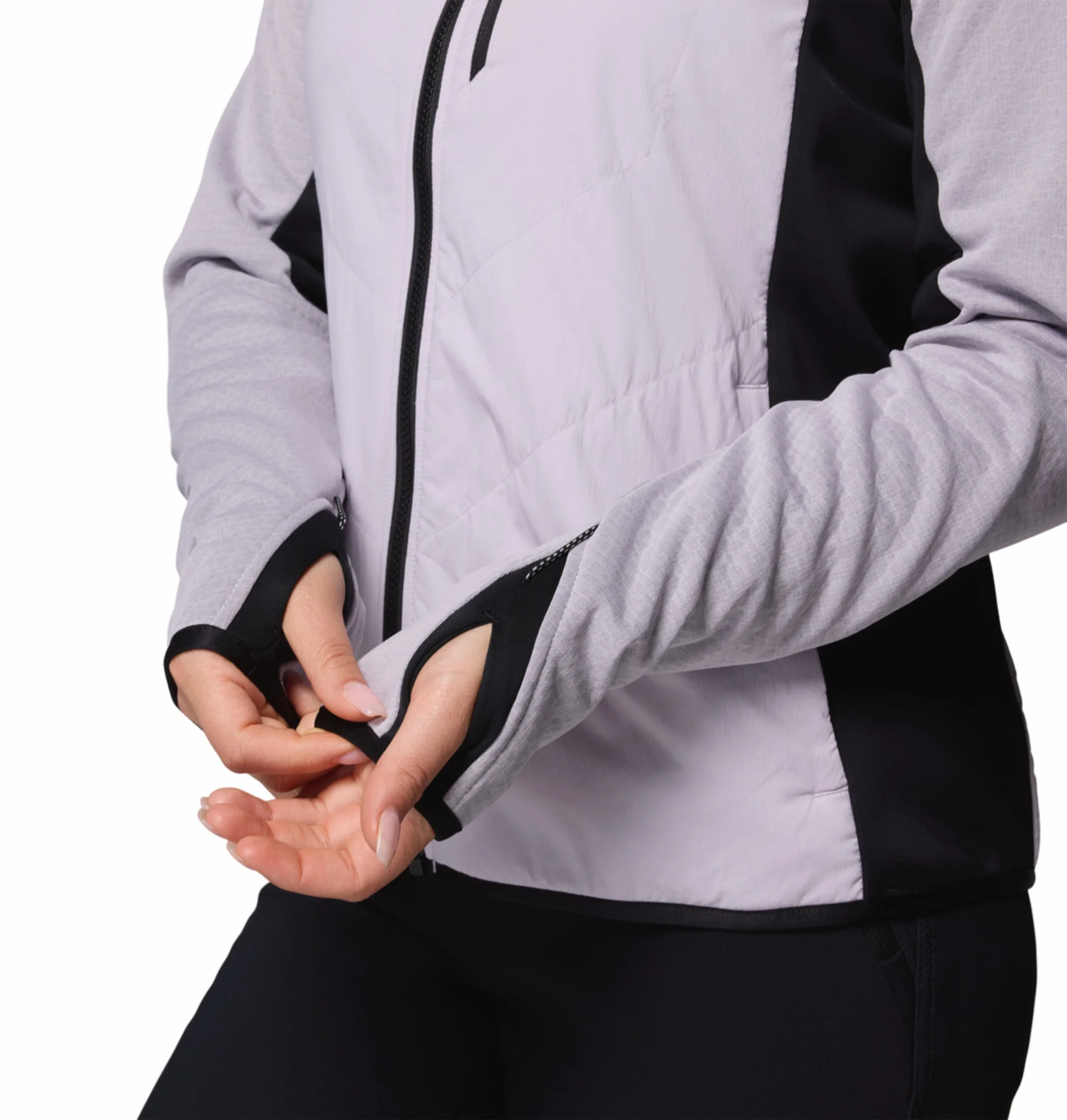 Columbia Women Purple OmniHeat Arctic Hybrid Fleece Jacket - Image 10