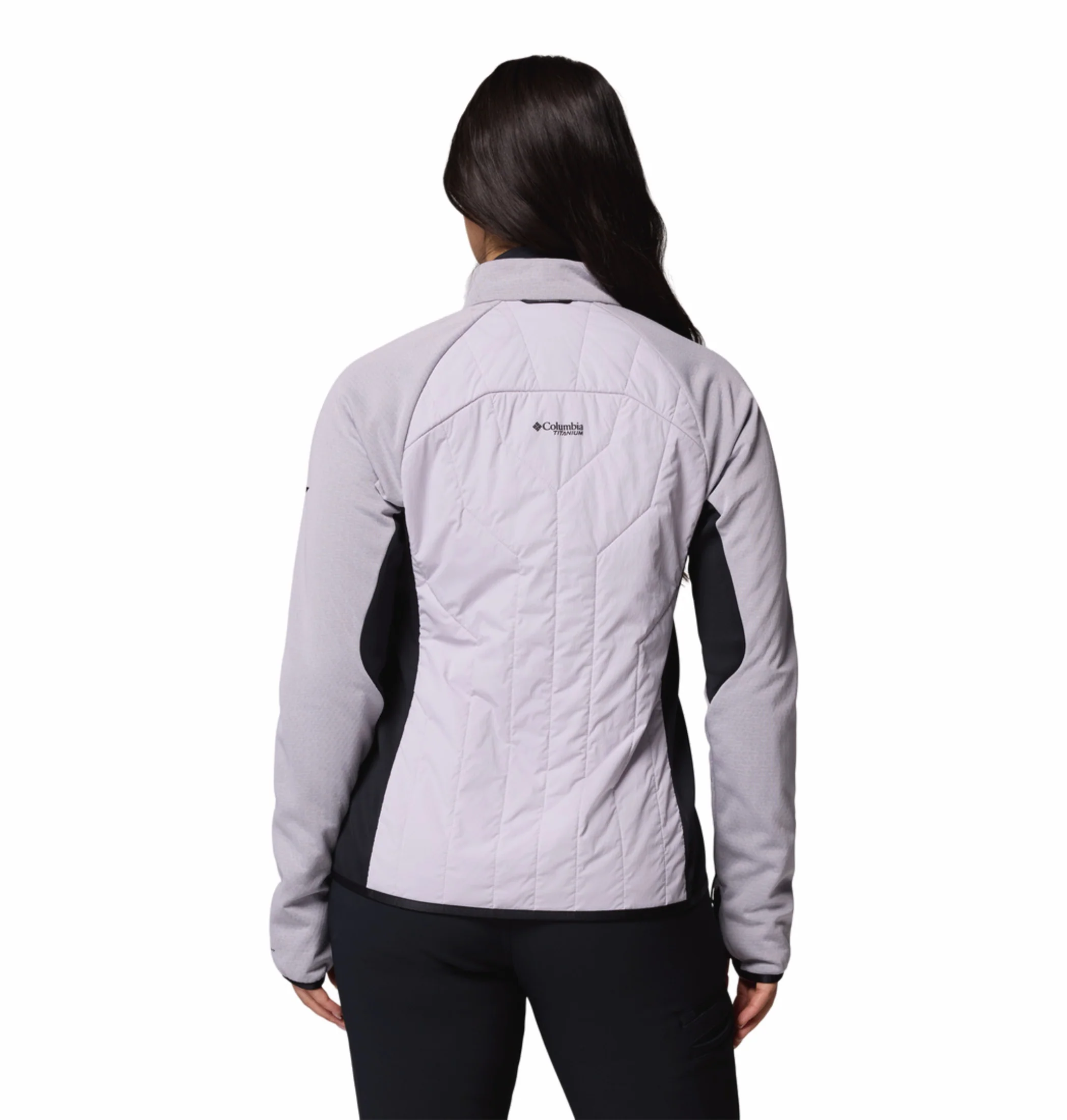 Columbia Women Purple OmniHeat Arctic Hybrid Fleece Jacket - Image 4