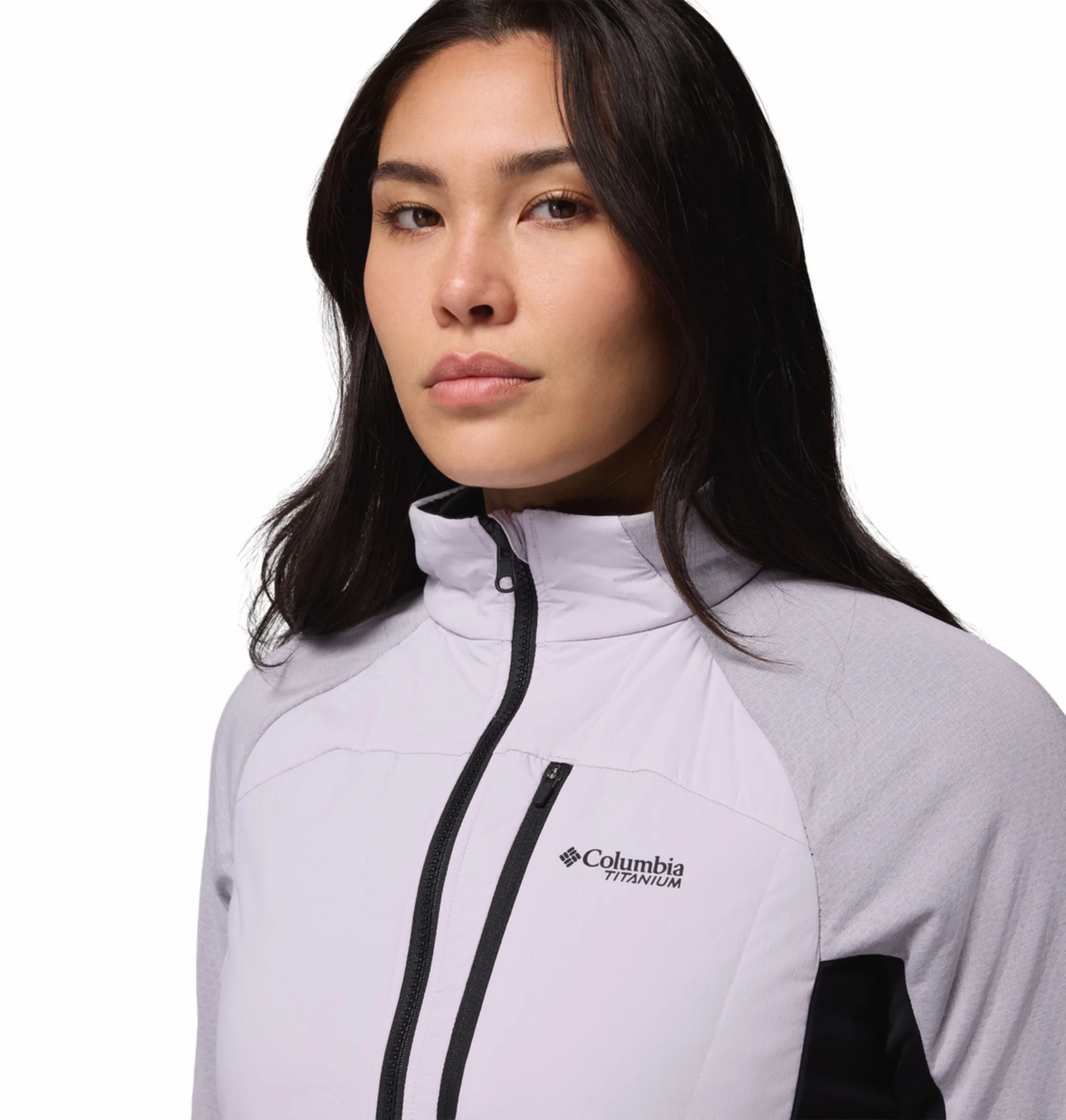 Columbia Women Purple OmniHeat Arctic Hybrid Fleece Jacket - Image 9