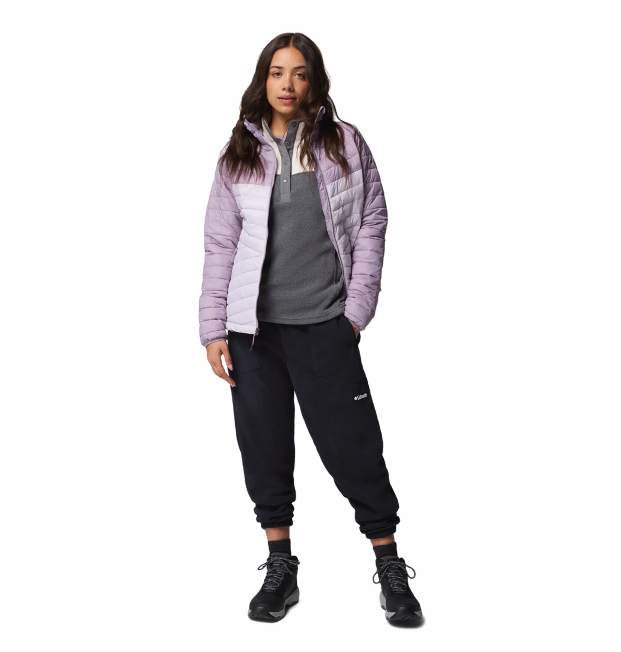 Columbia Women Purple OmniShield Powder Pass Down Jacket - Image 6