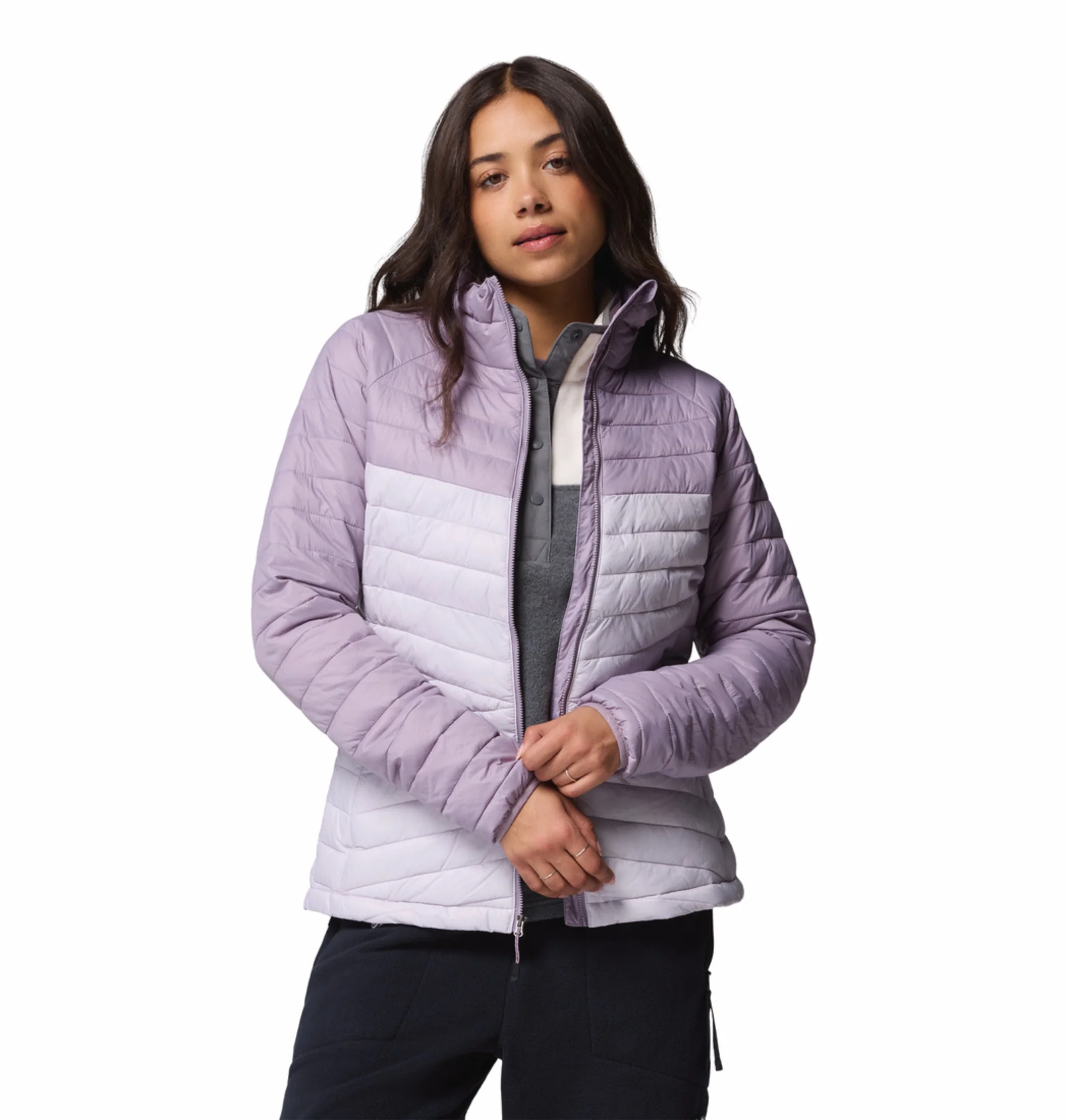 Columbia Women Purple OmniShield Powder Pass Down Jacket - Image 7