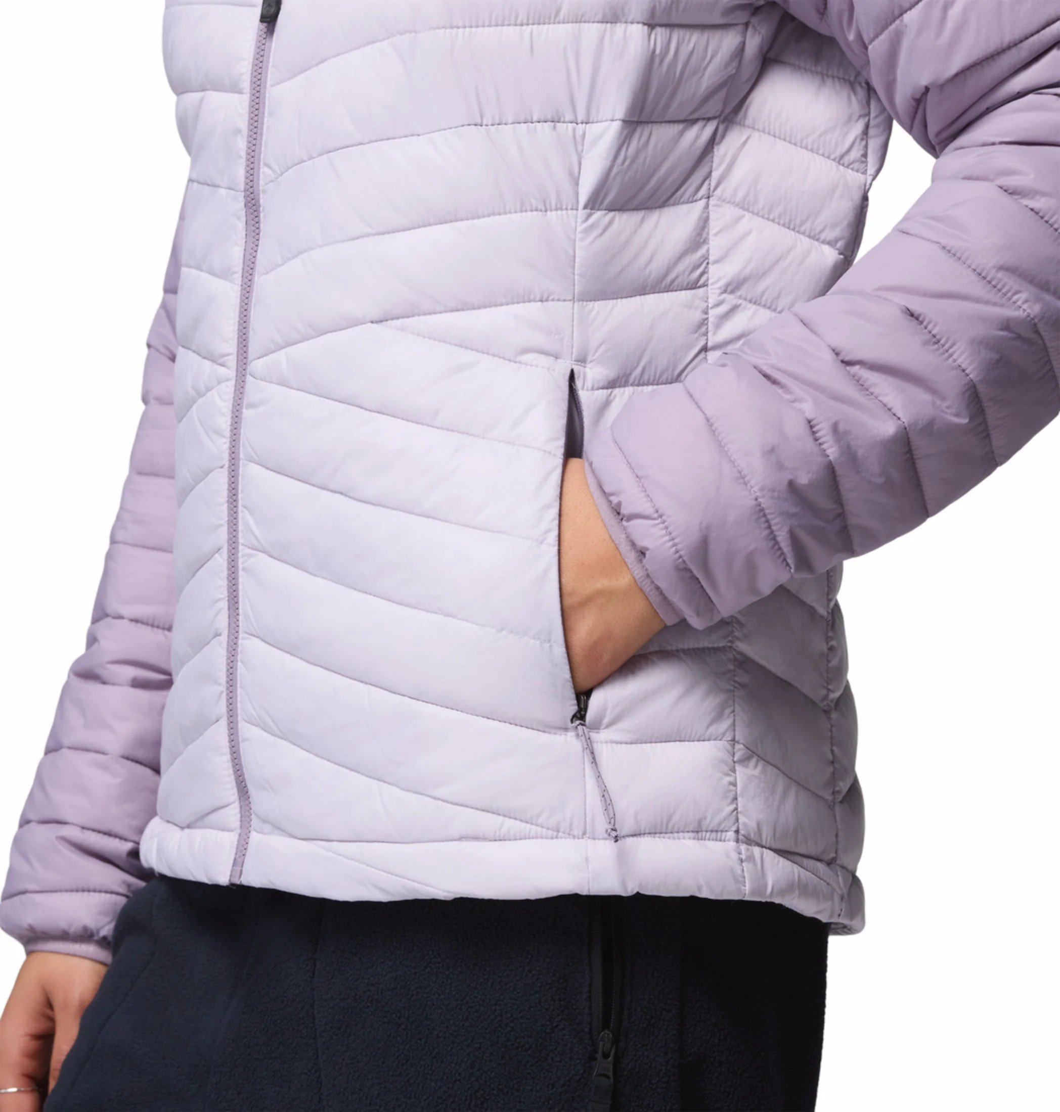 Columbia Women Purple OmniShield Powder Pass Down Jacket - Image 9