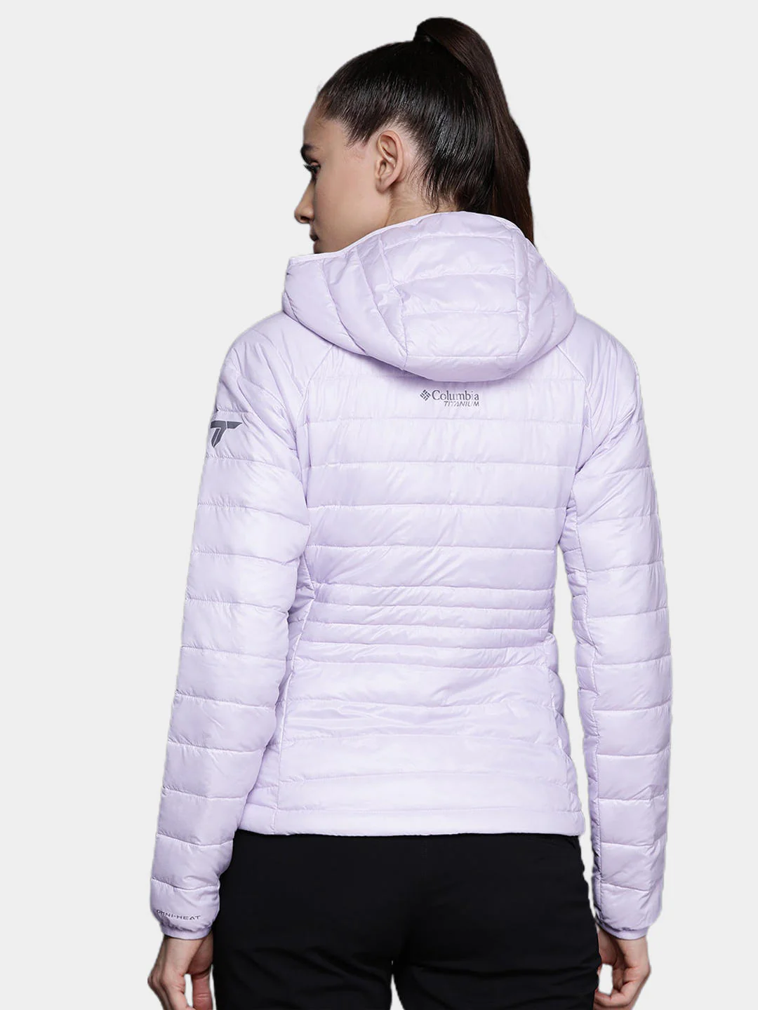 Columbia Women Purple Platinum Peak Hooded Jacket - Image 13