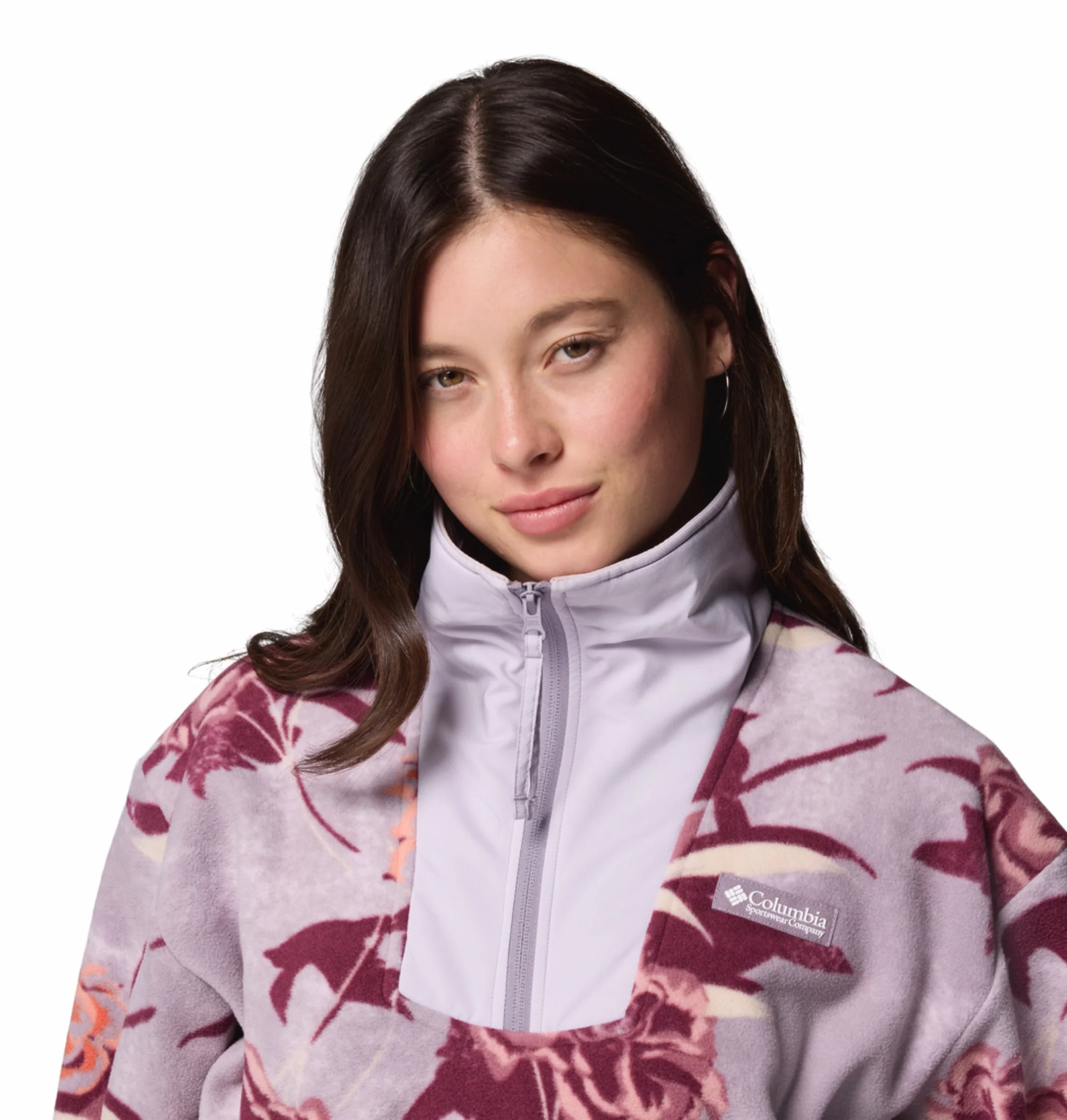 Columbia Women Purple Sequoia Grove Pullover - Image 7