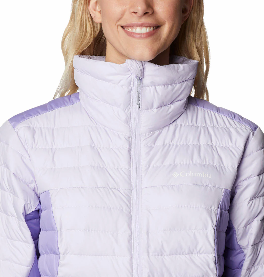 Columbia Women Purple Silver Falls Full Zip Jacket - Image 3
