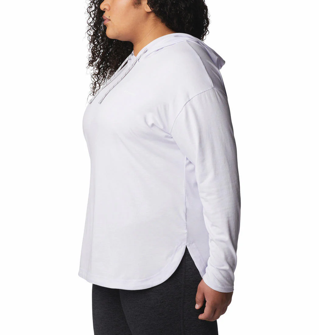 Columbia Women Purple Sun Trek Hooded Pullover (Sun Protection) - Image 5