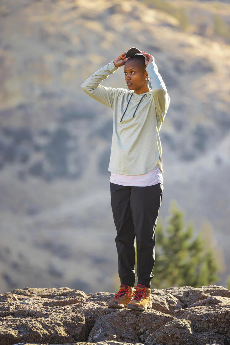 Columbia Women Purple Sun Trek Hooded Pullover (Sun Protection) - Image 8