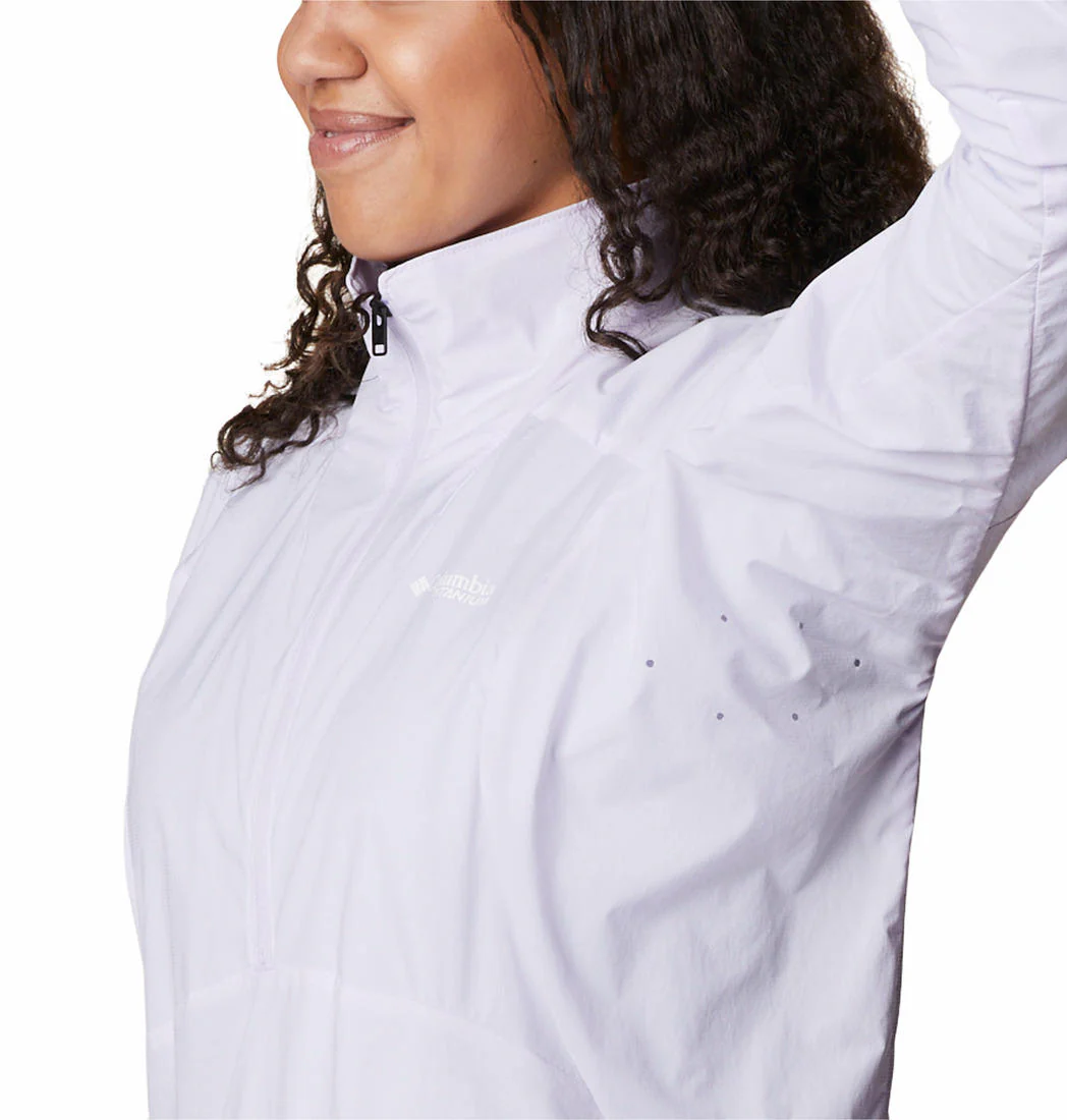 Columbia Women Purple W Titan Pass Lightweight 1/2 Zip - Image 5