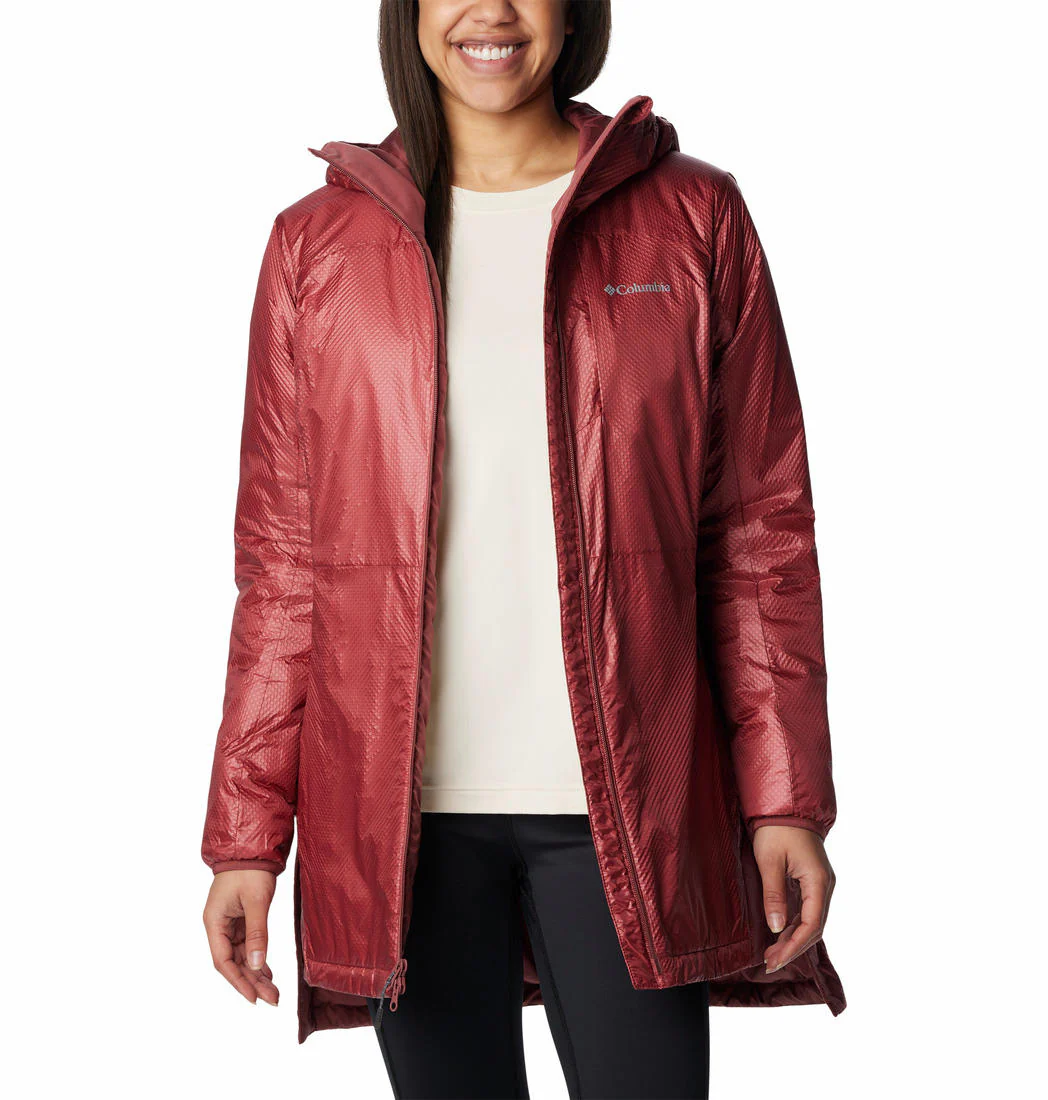Columbia Women Pink Arch Rock Double Wall Elite Mid Jacket - Image 4