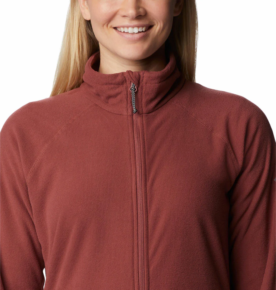 Columbia Women Pink Back Beauty Full Zip - Image 3