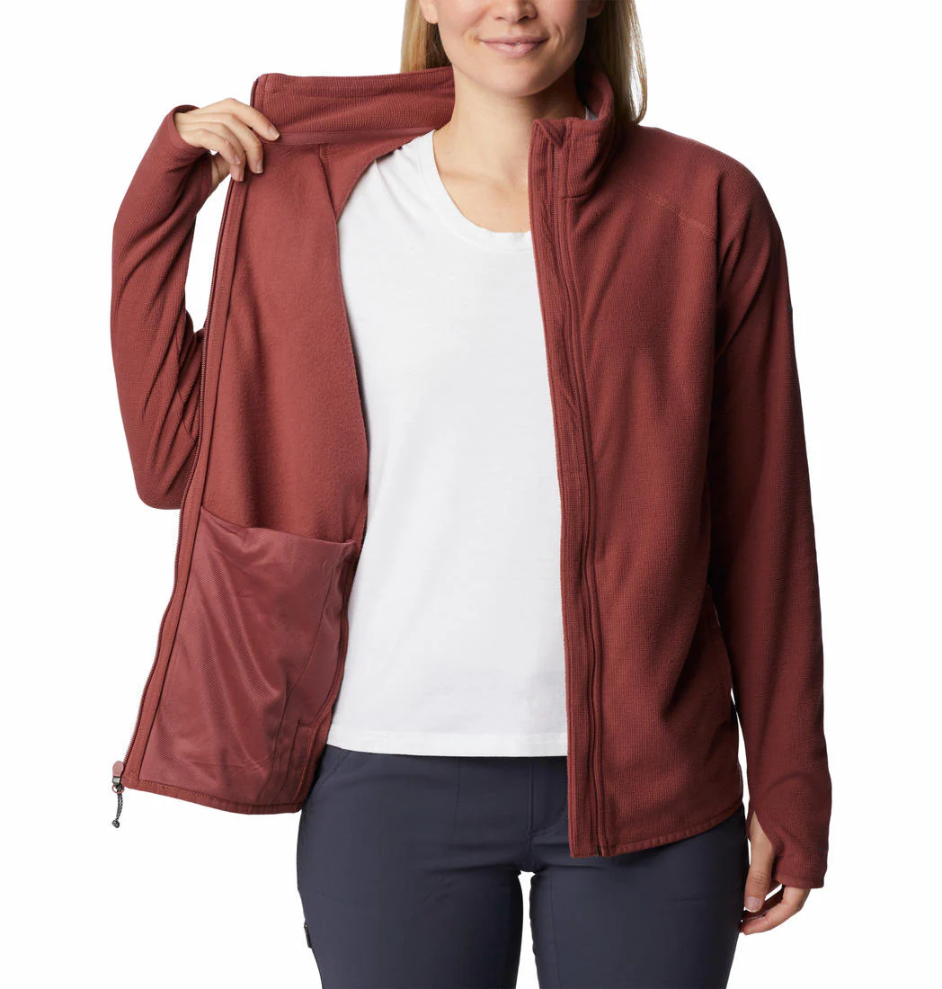 Columbia Women Pink Back Beauty Full Zip - Image 4