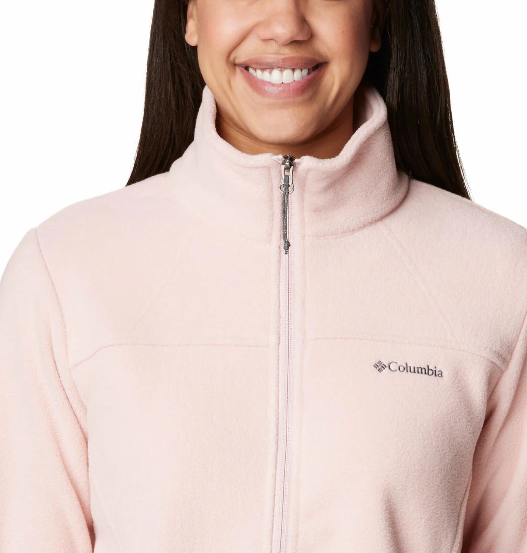 Columbia Women Pink Fast Trek II Jacket - Image 2
