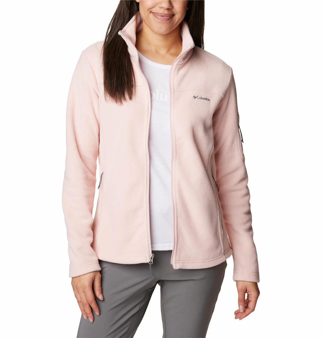 Columbia Women Pink Fast Trek II Jacket - Image 3