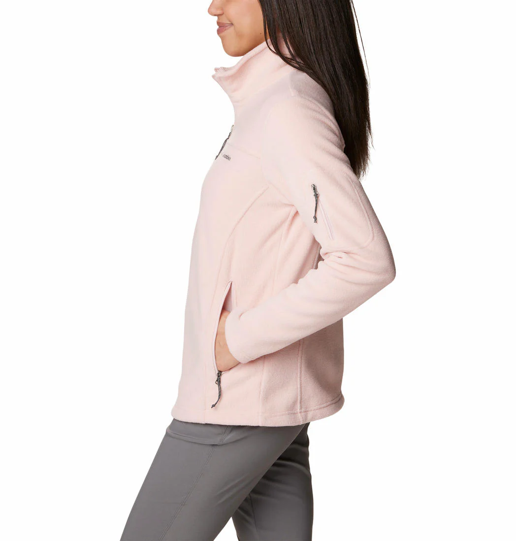 Columbia Women Pink Fast Trek II Jacket - Image 4