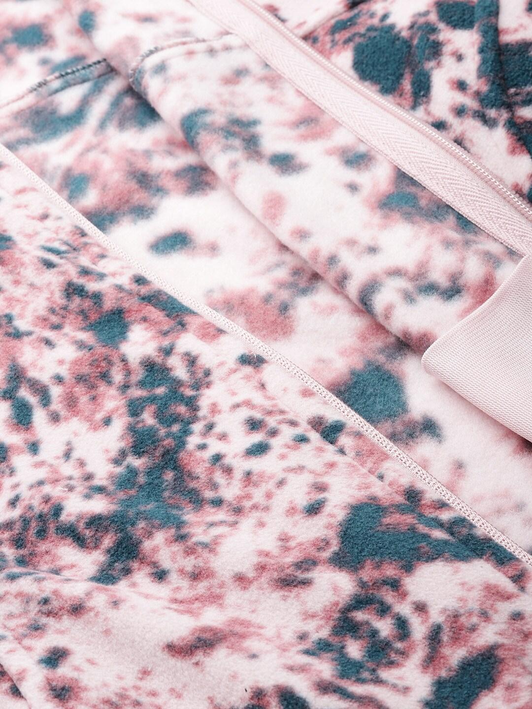 Columbia Women Pink Fast Trek Printed Jkt - Image 9