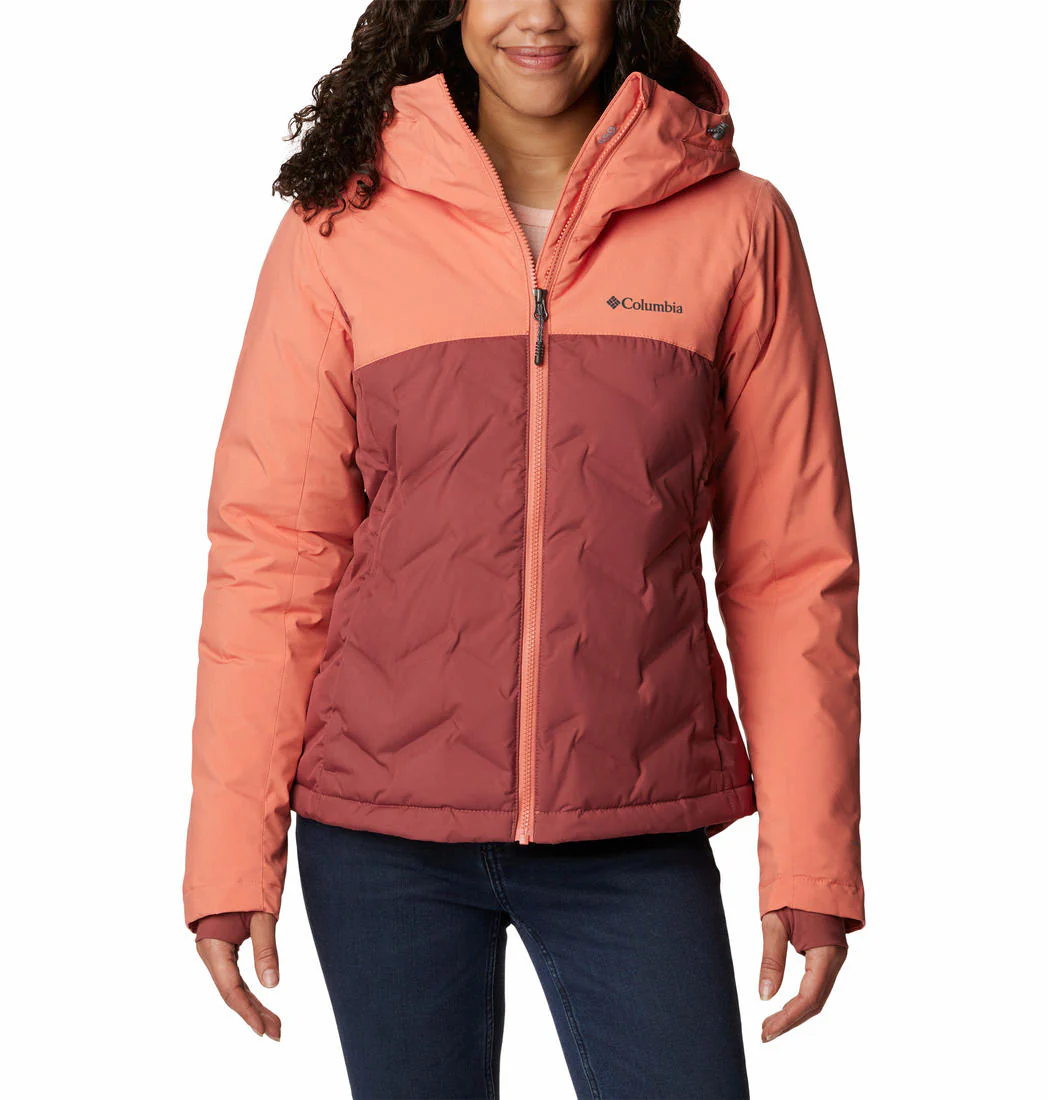 Columbia Women Pink Grand Trek II Down Jacket
