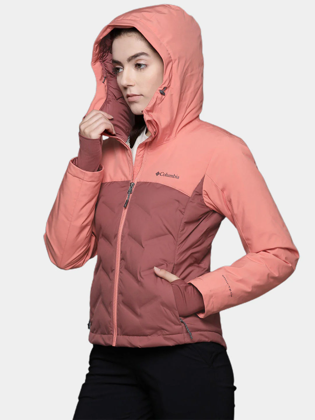 Columbia Women Pink Grand Trek II Down Jacket - Image 10