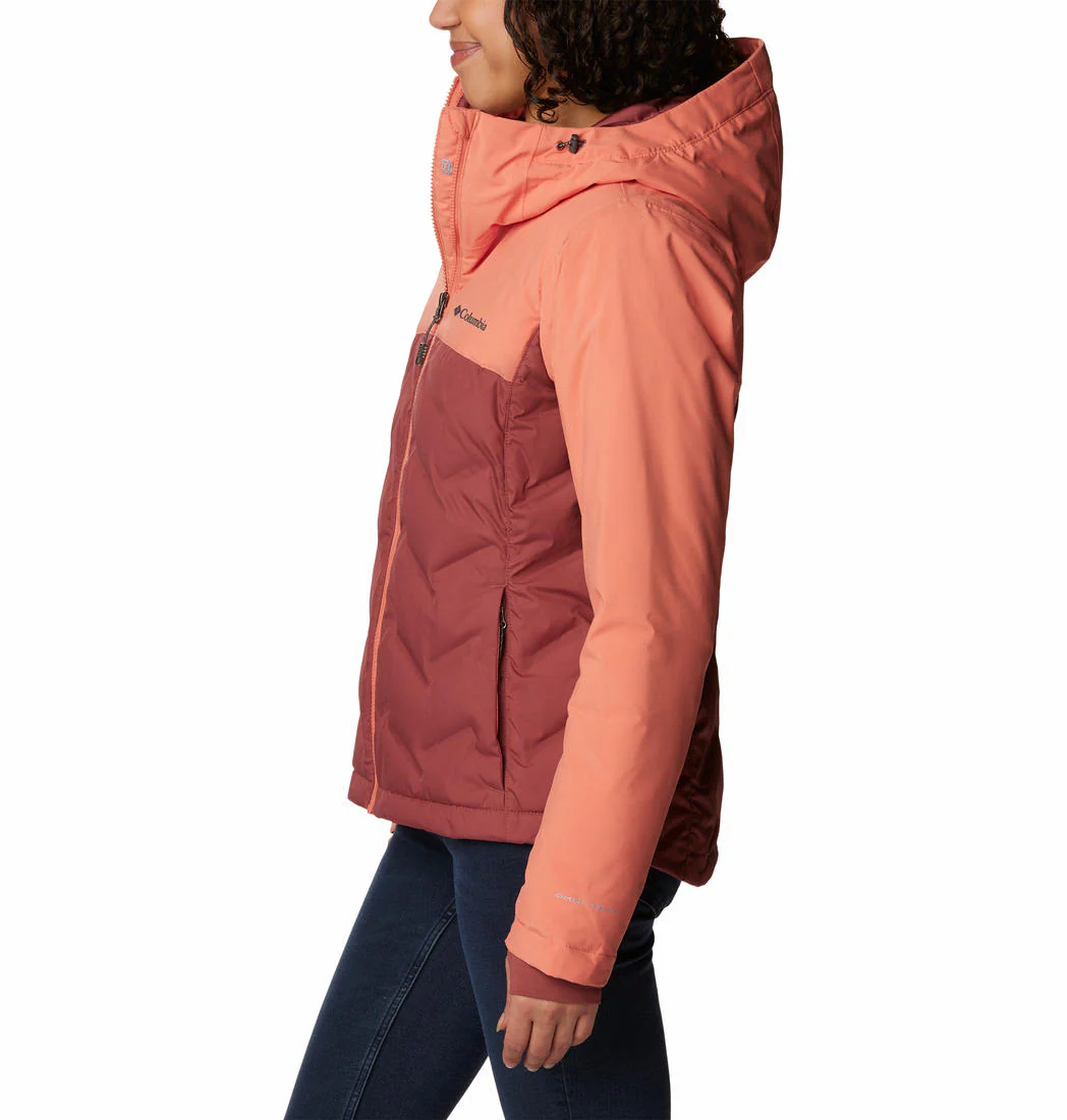 Columbia Women Pink Grand Trek II Down Jacket - Image 2
