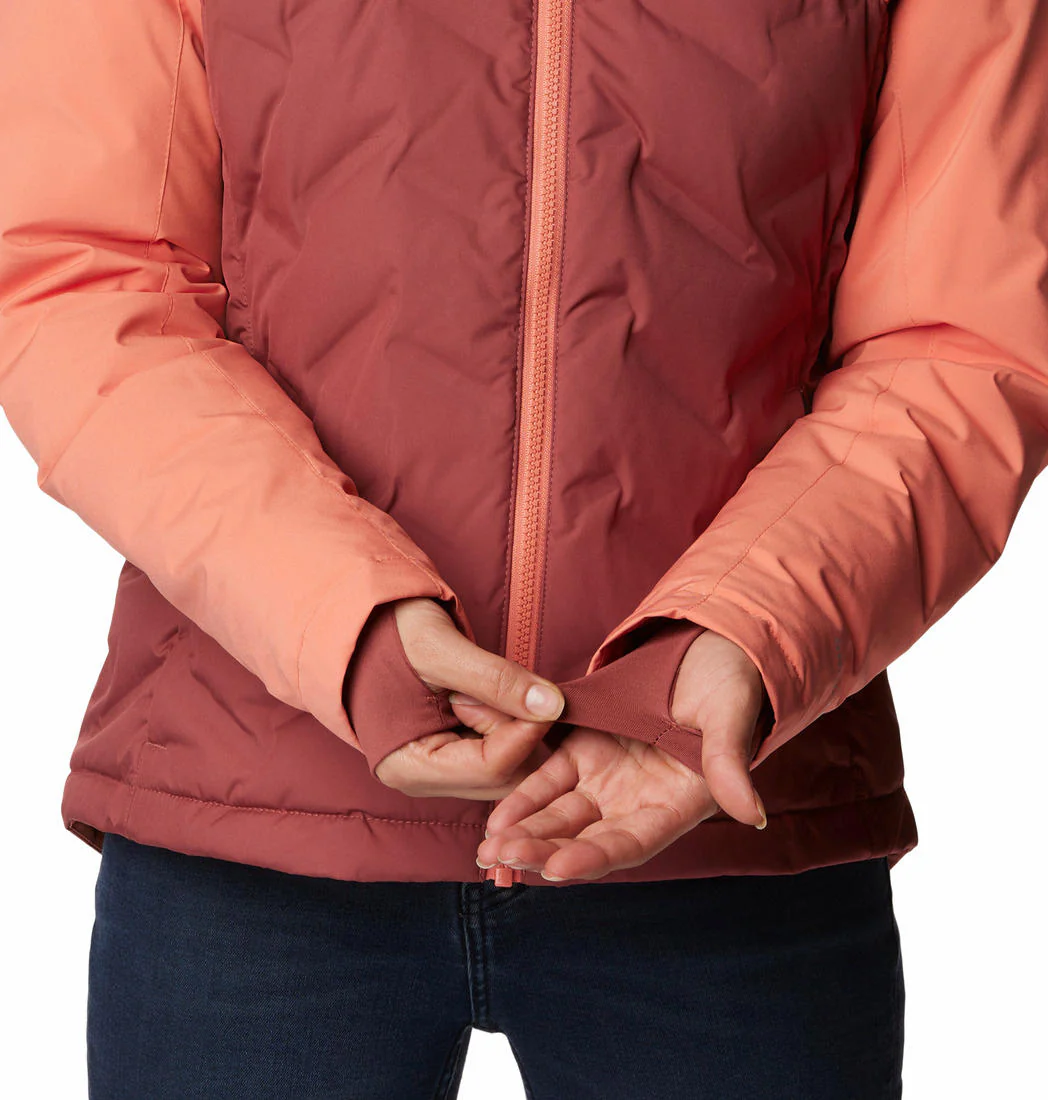 Columbia Women Pink Grand Trek II Down Jacket - Image 5