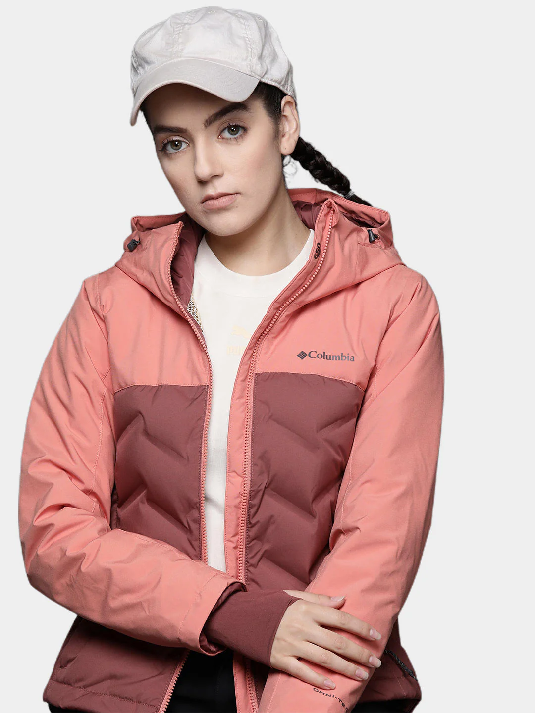 Columbia Women Pink Grand Trek II Down Jacket - Image 9