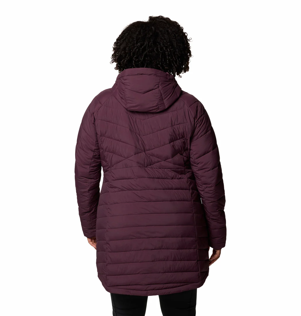 Columbia Women Red Joy Peak II Mid Jacket (Plus Size) - Image 2