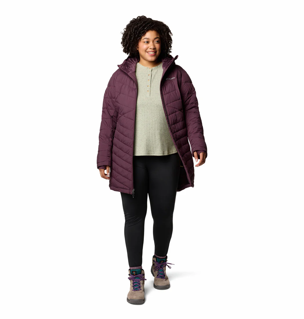 Columbia Women Red Joy Peak II Mid Jacket (Plus Size) - Image 4